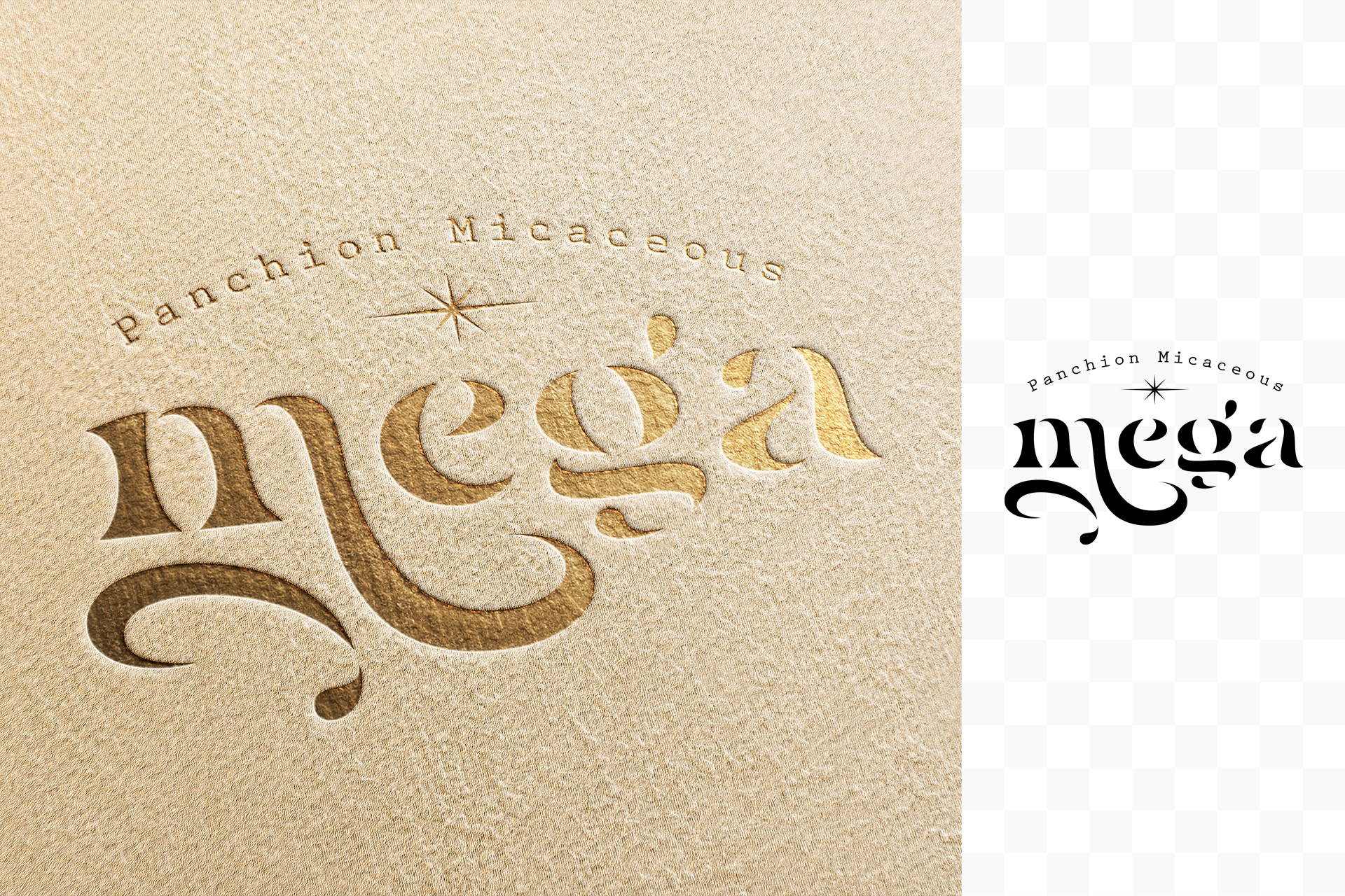 classic logo mockup