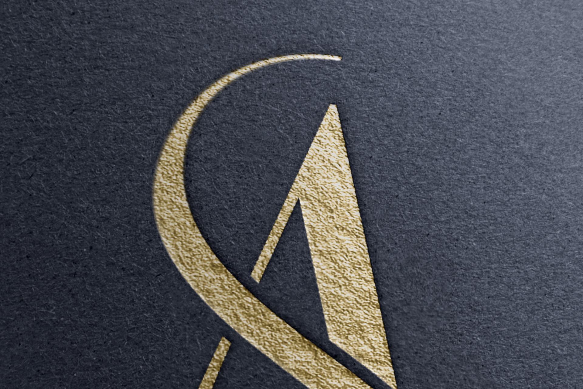 dark paper logo PSD