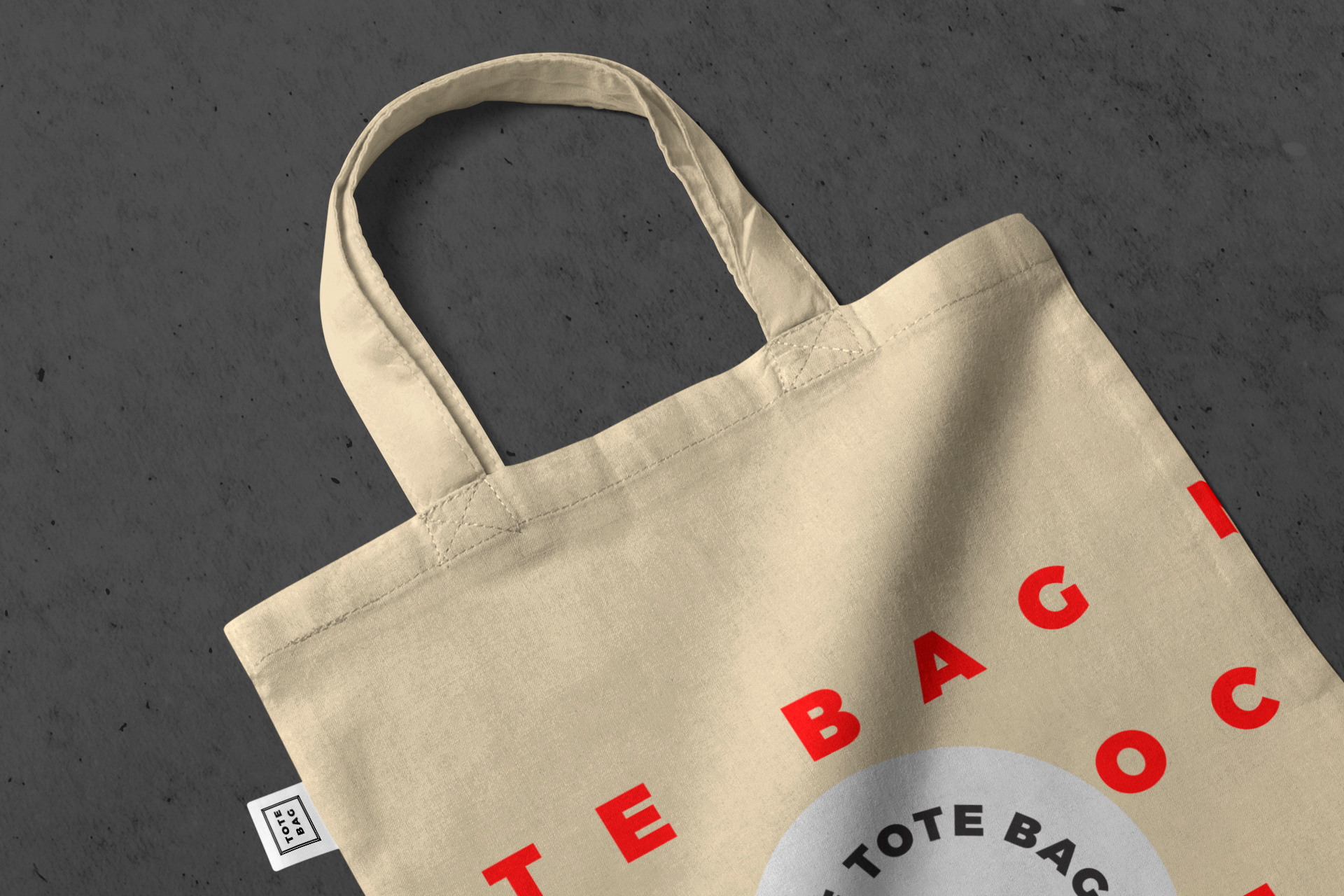 branding tote PSD