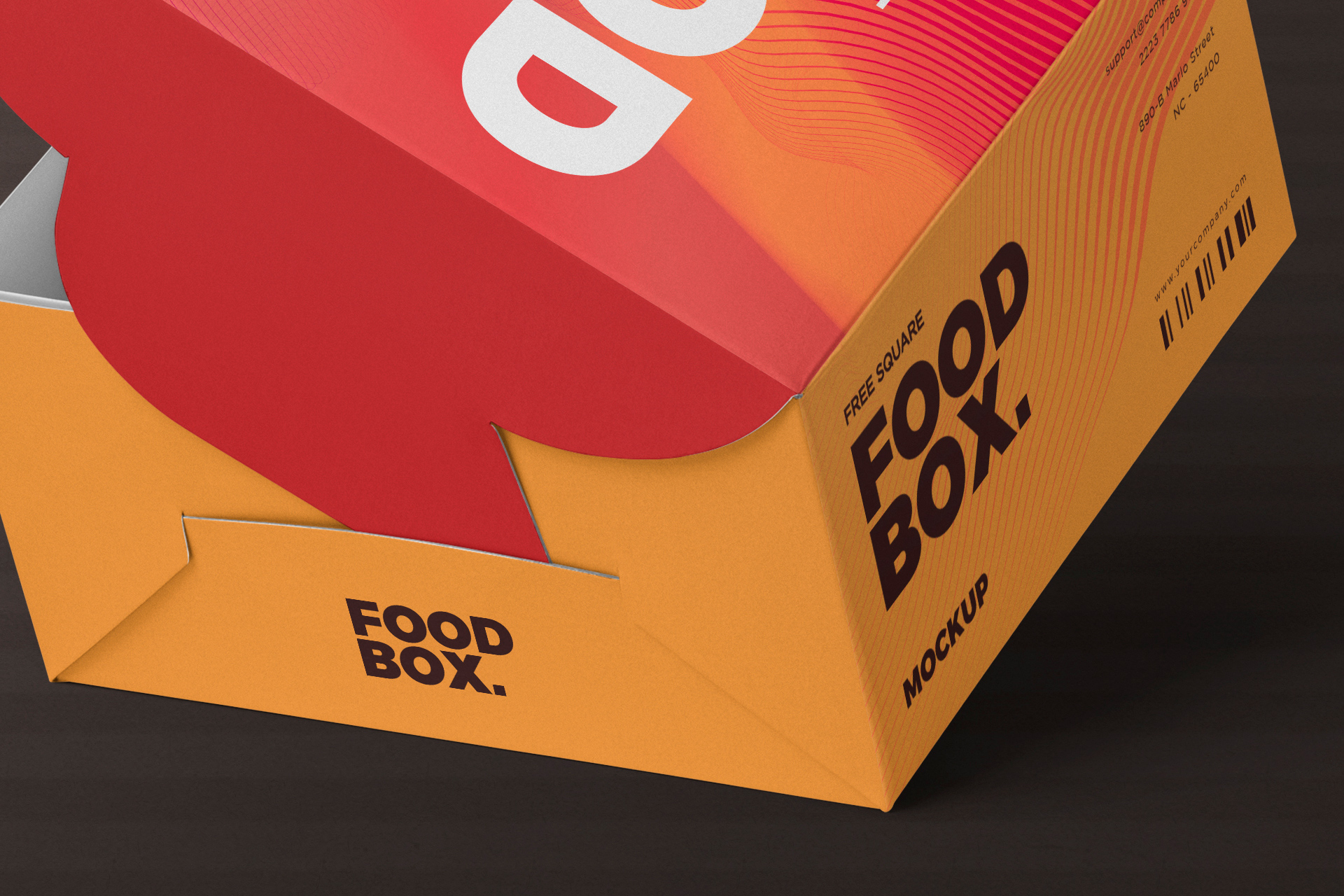 box packaging PSD