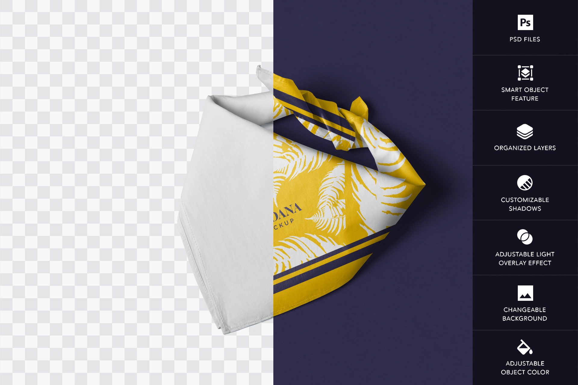 bandana mockup