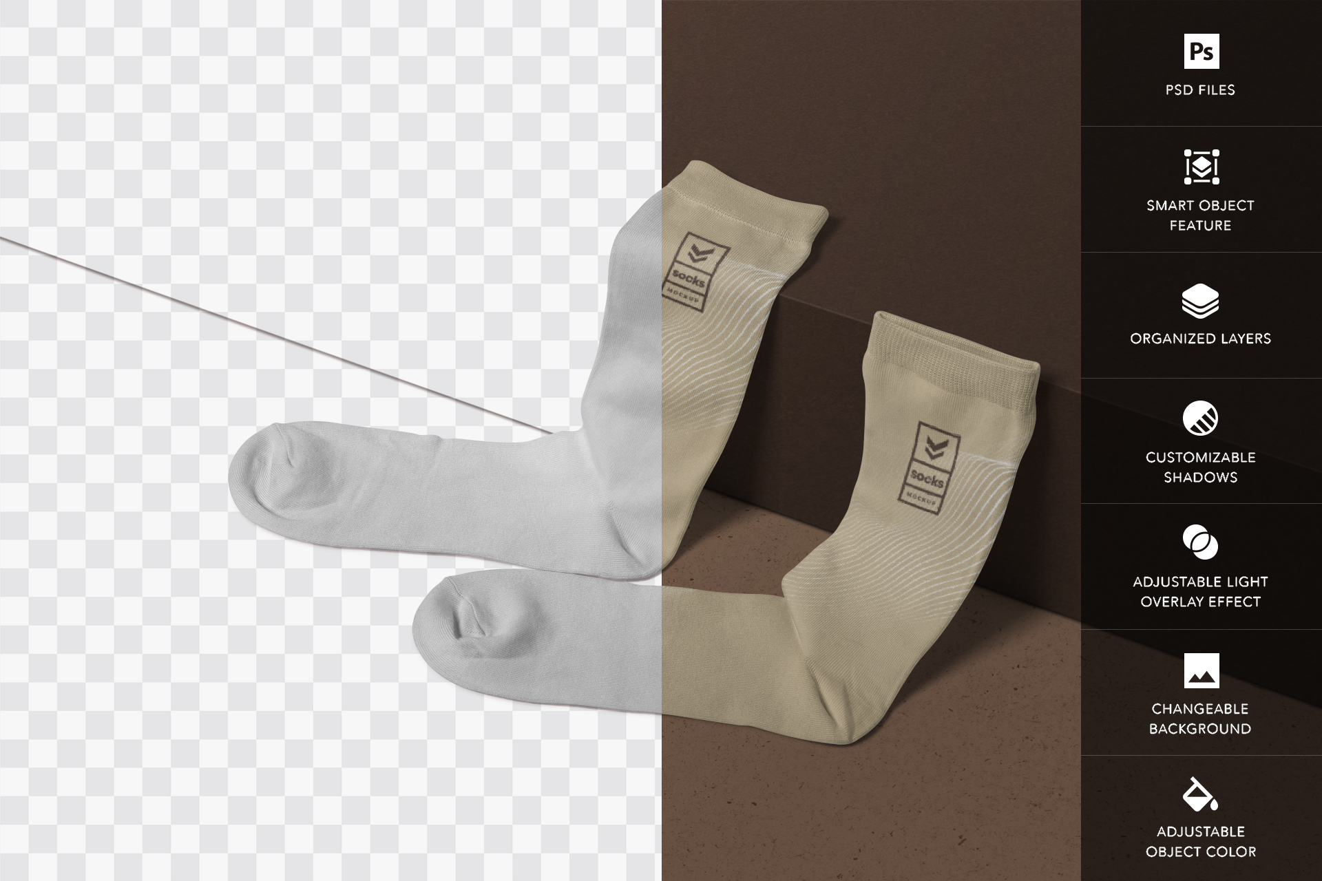 apparel branding mock-up