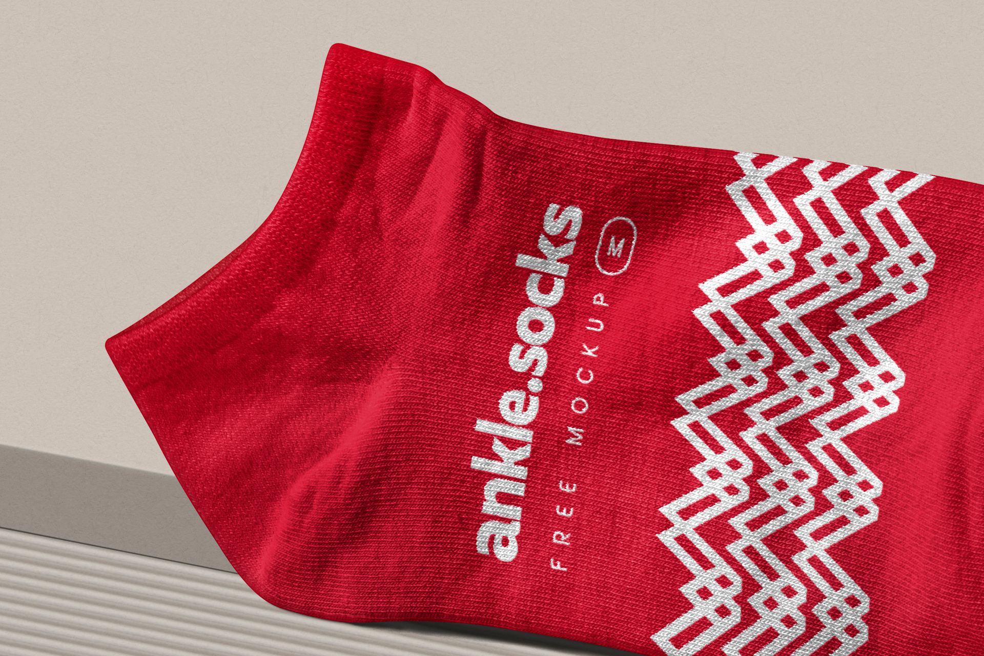 ankle socks mockup