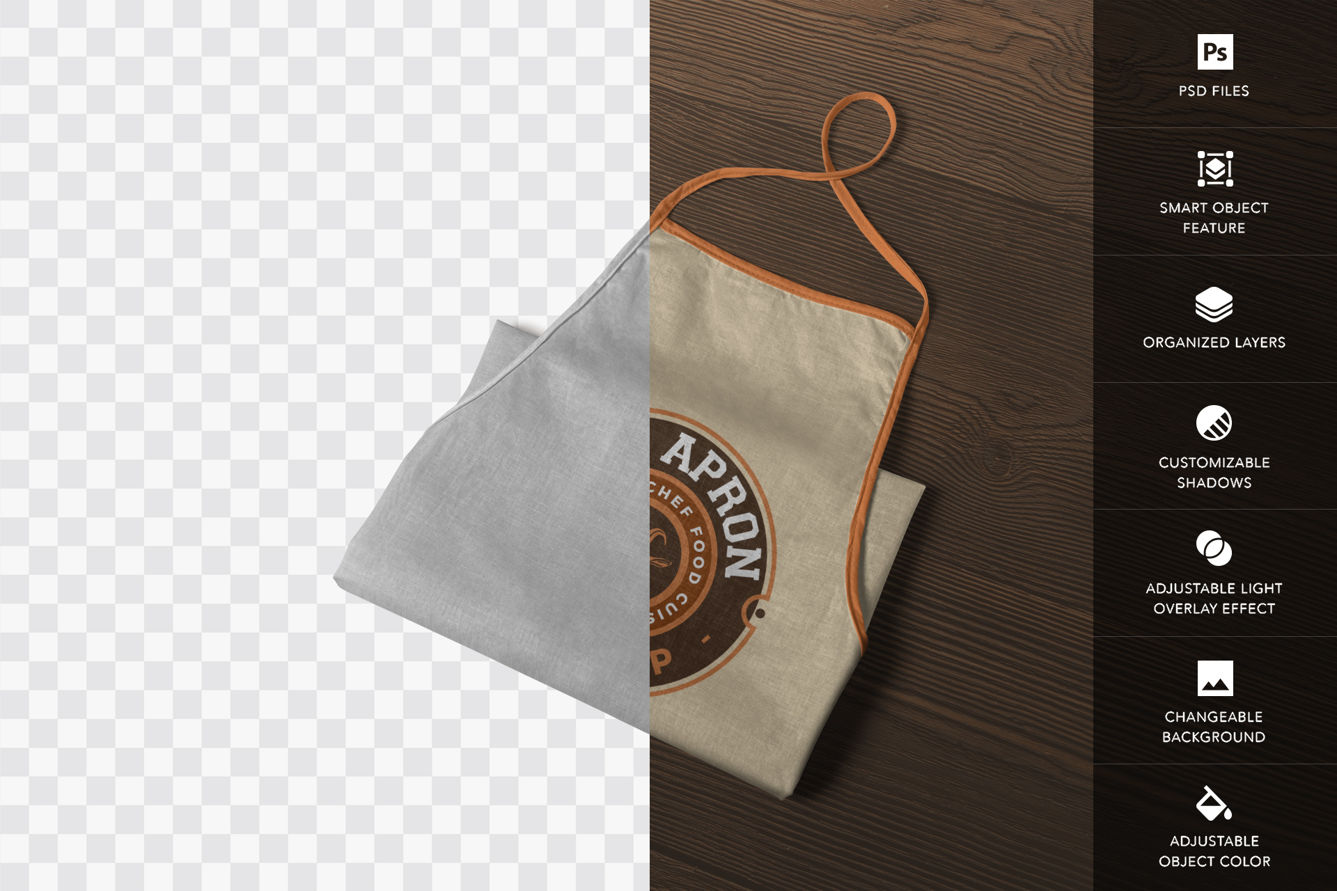 apron mockup