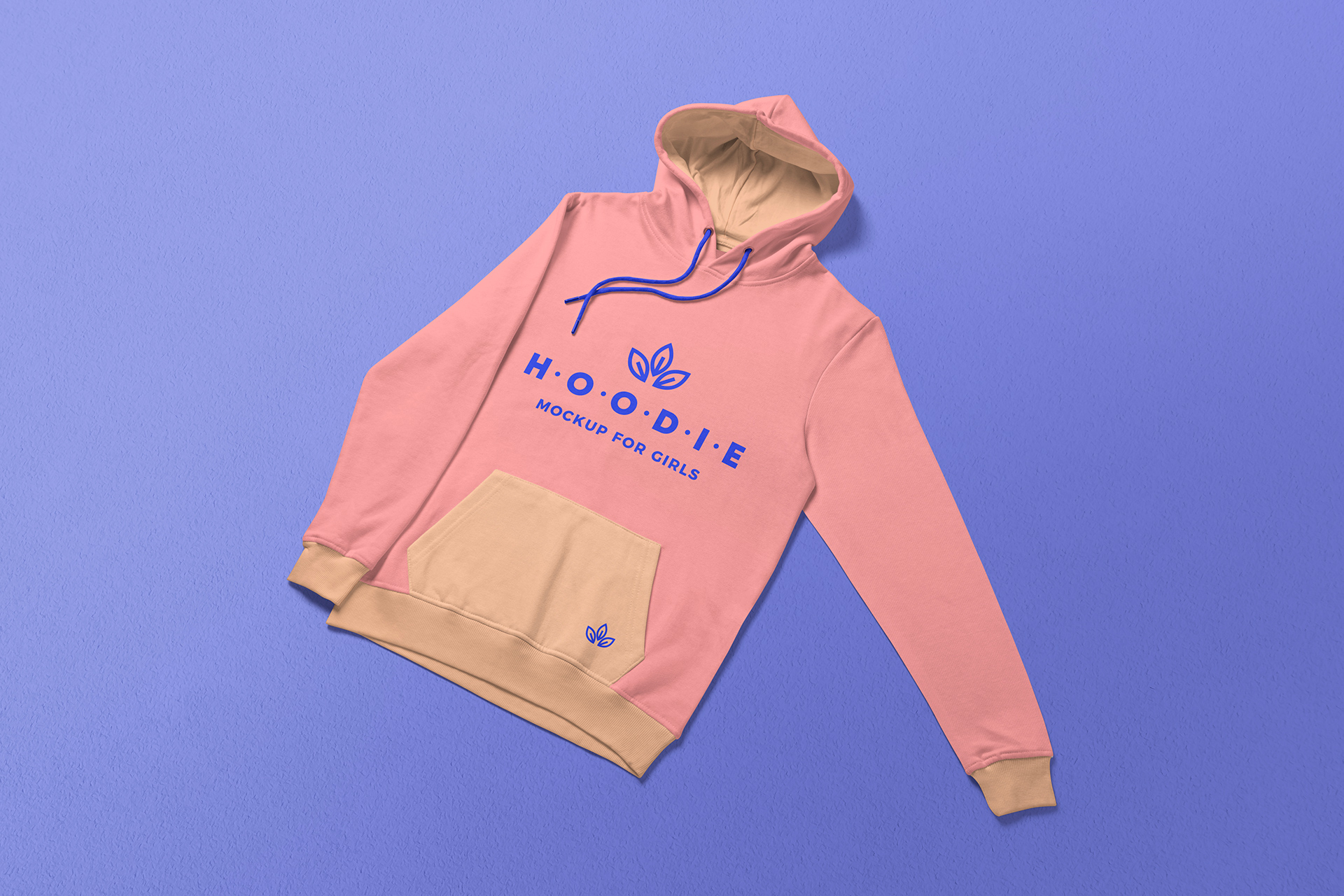 Free Hoodie Mockup for Girls with Stylish Fit