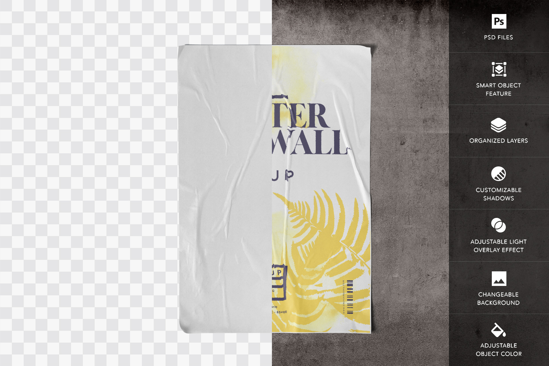 city poster branding template