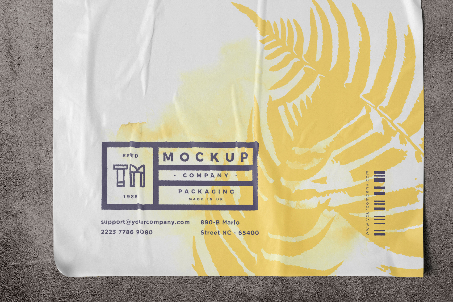 city poster branding template