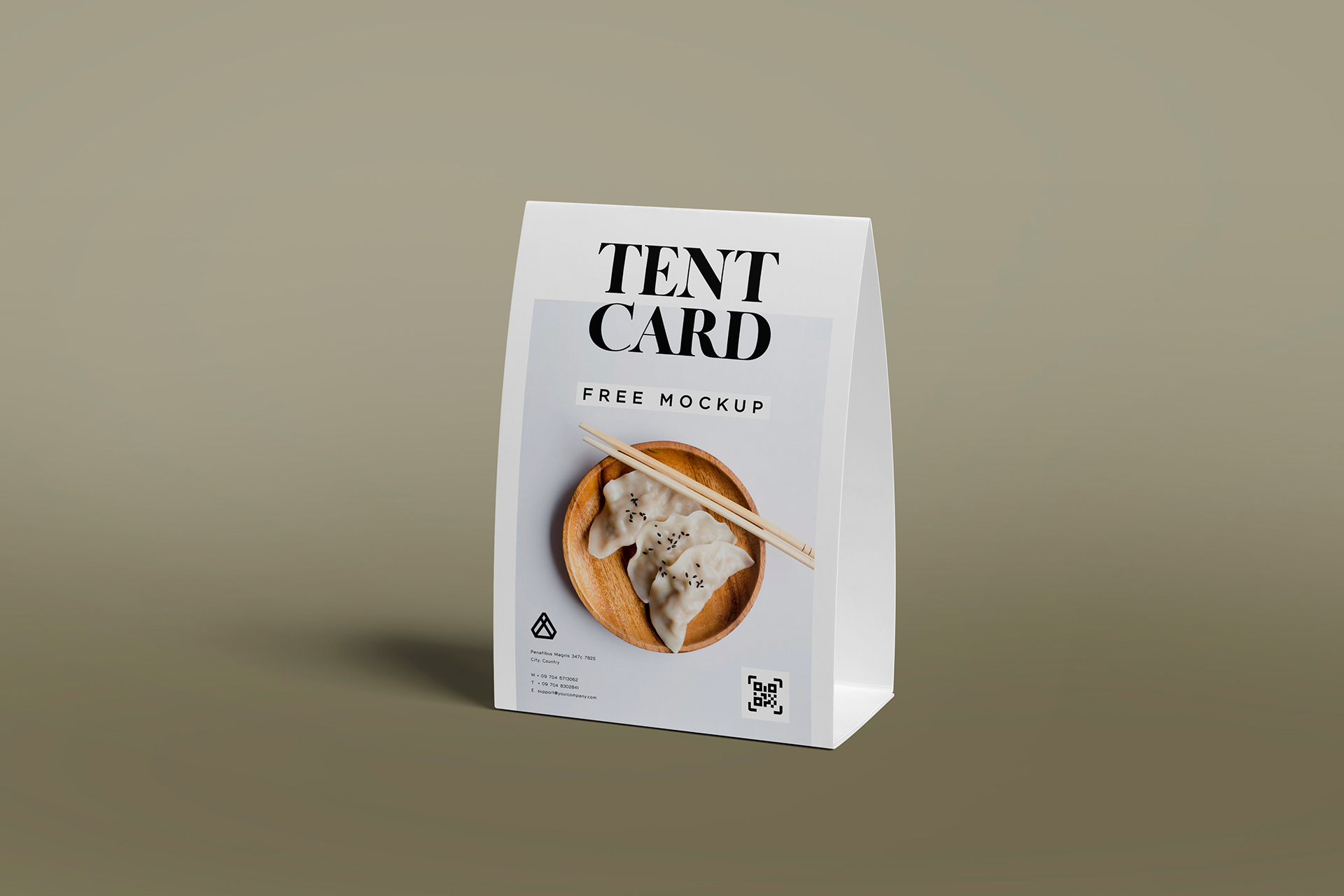 food industry branding mockup