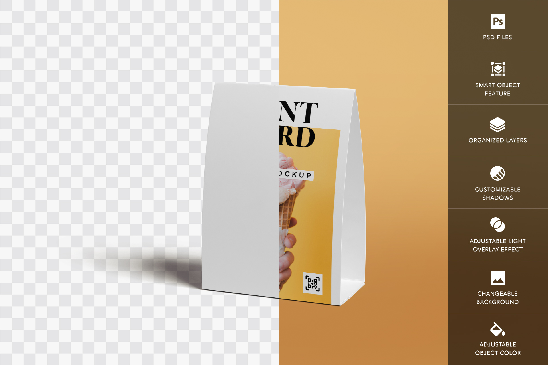 food industry branding mockup