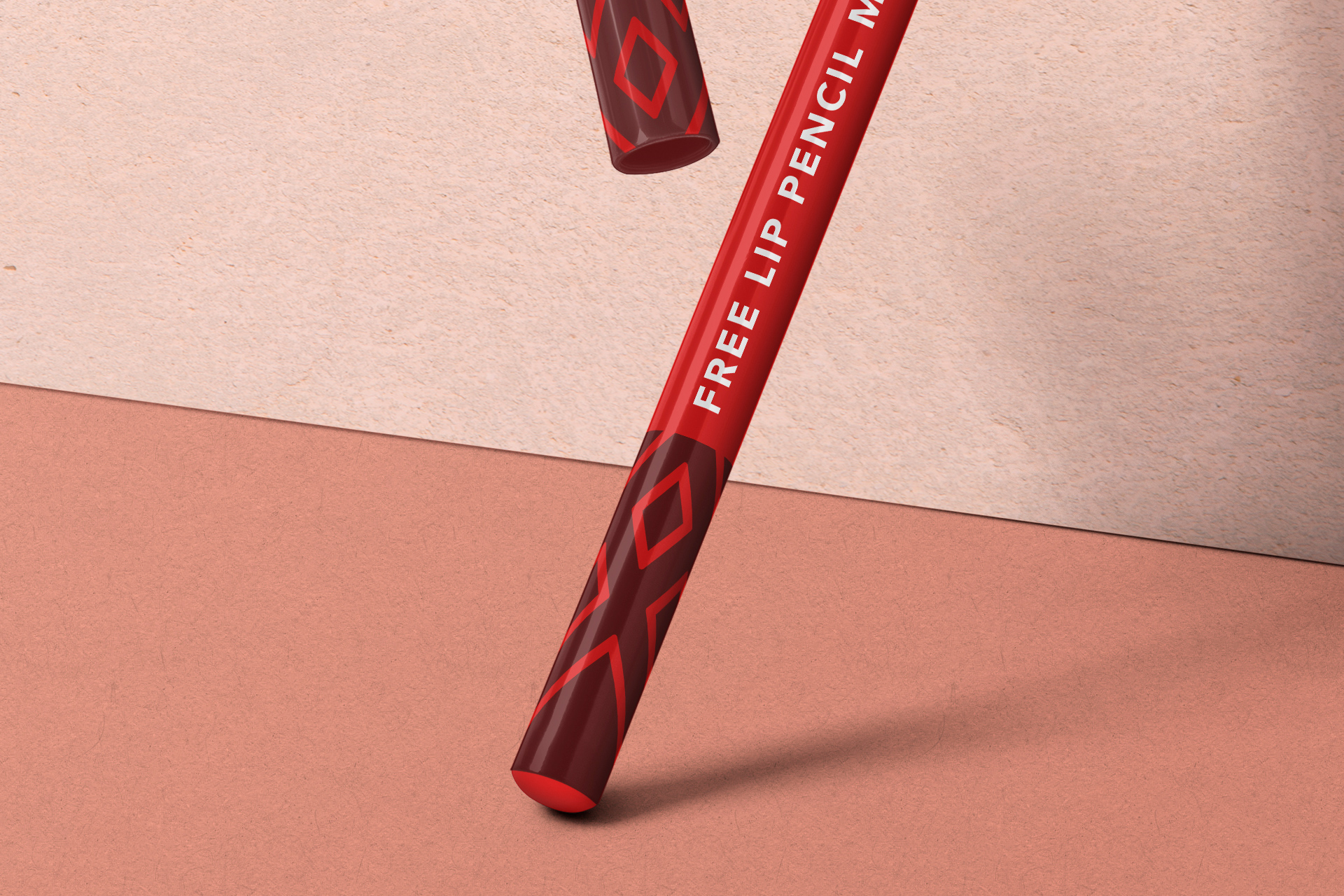 realistic cosmetic mock-up