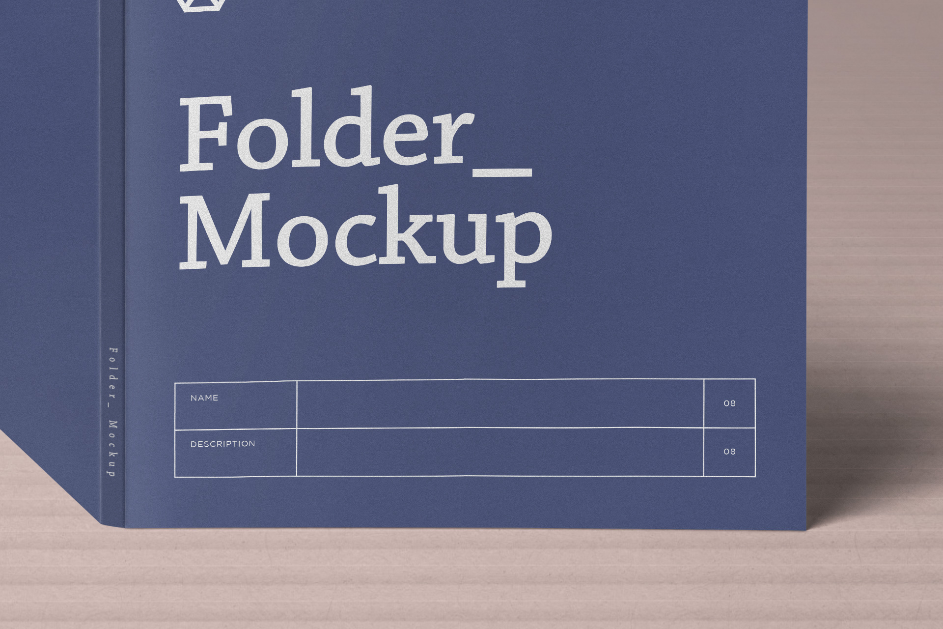 branding folder mockup