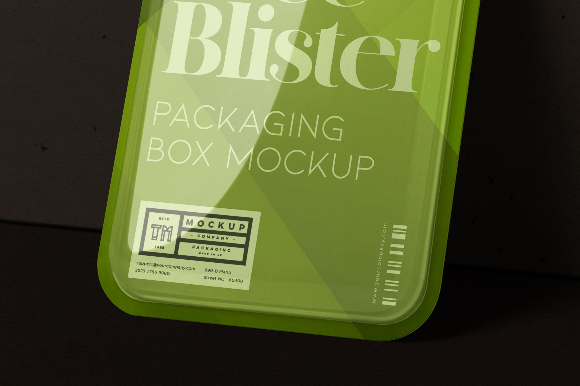 custom product packaging mock-up