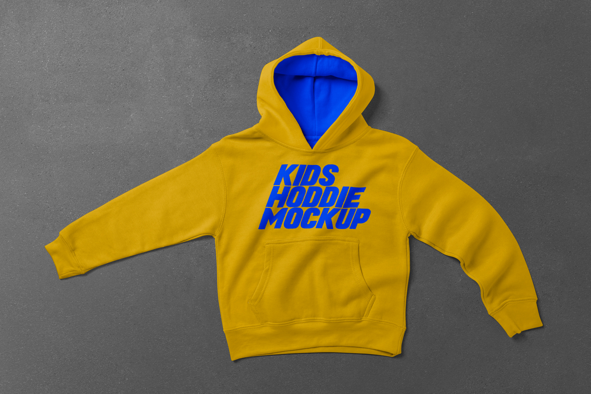 kids hoodie mockup