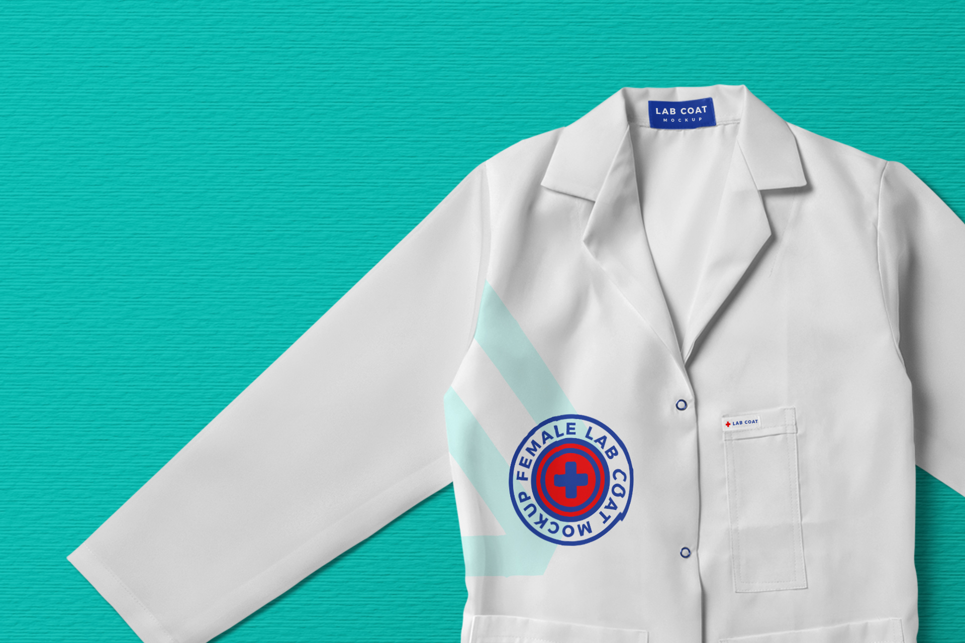 branded clinic workwear PSD