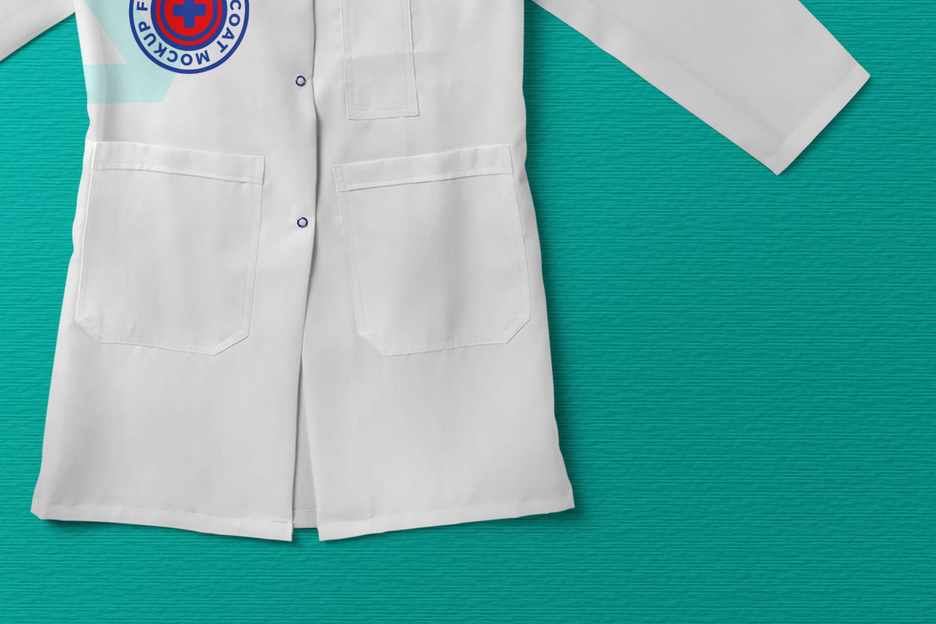 branded clinic workwear PSD