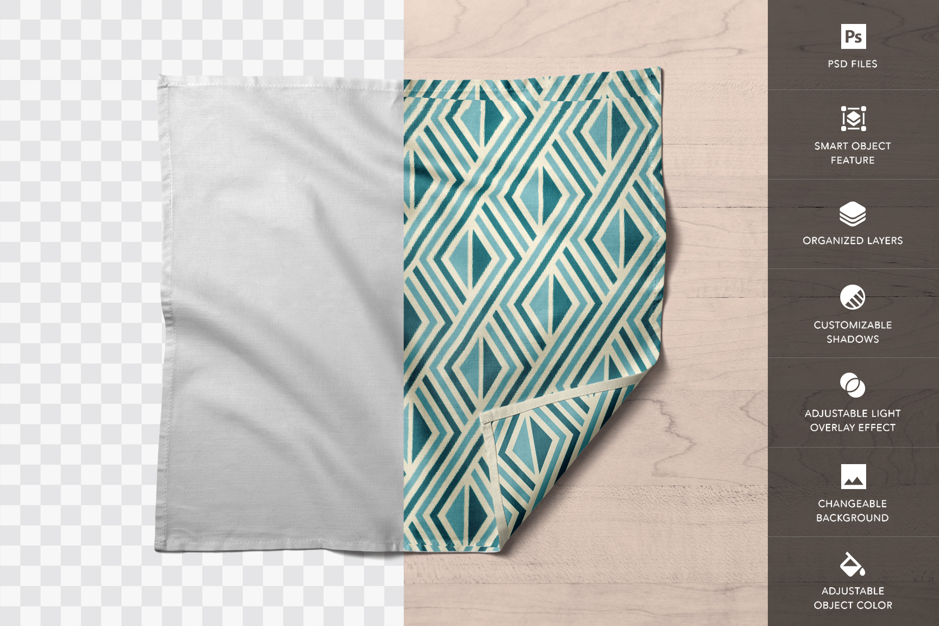 dish towel mock-up