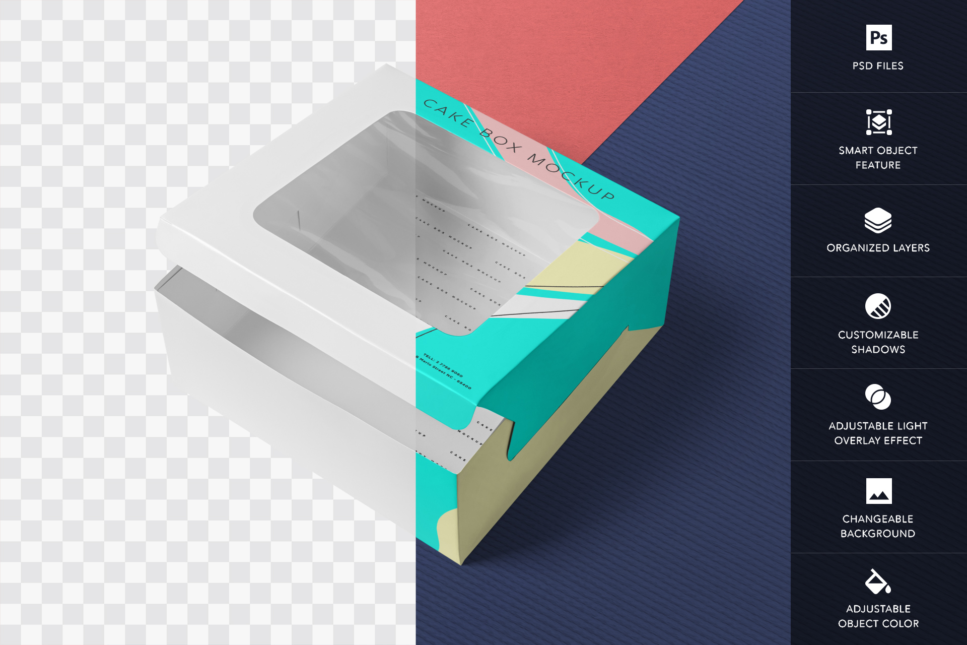 bakery branding mock-up