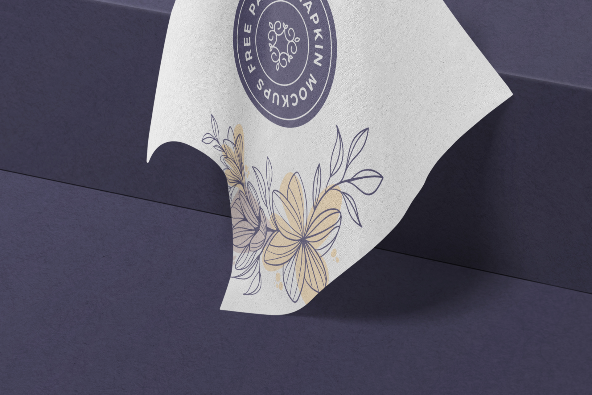 customizable napkin template