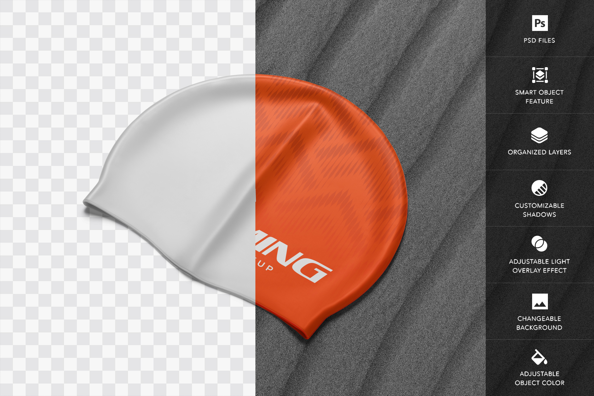 competition cap mock-up