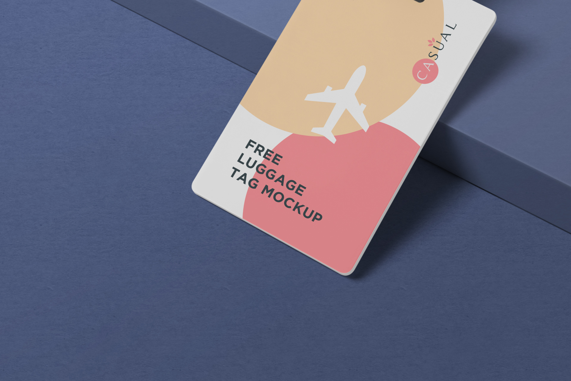 bag tag mock-up