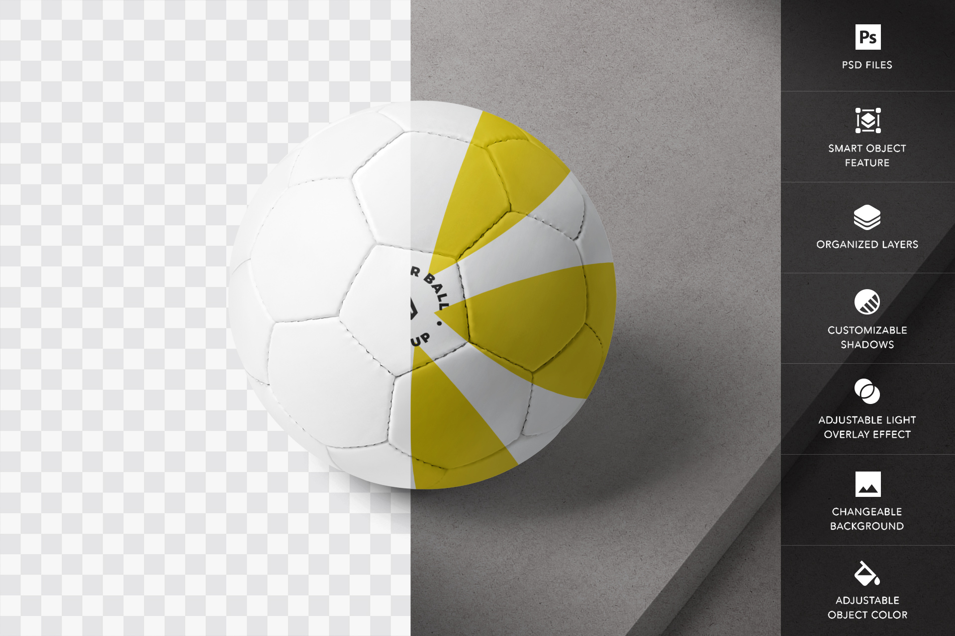 athletic gear mock-up