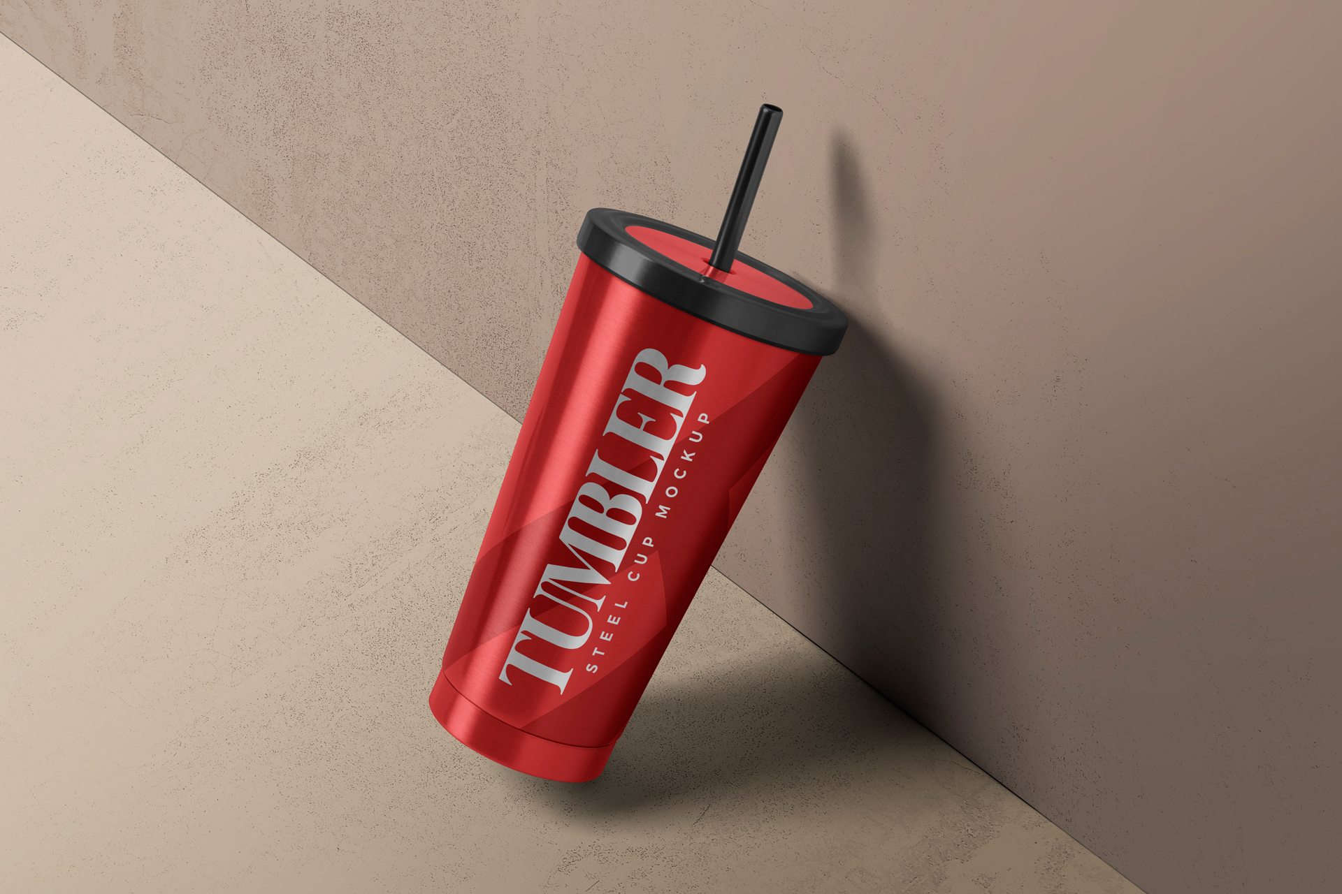 advertising tumbler PSD