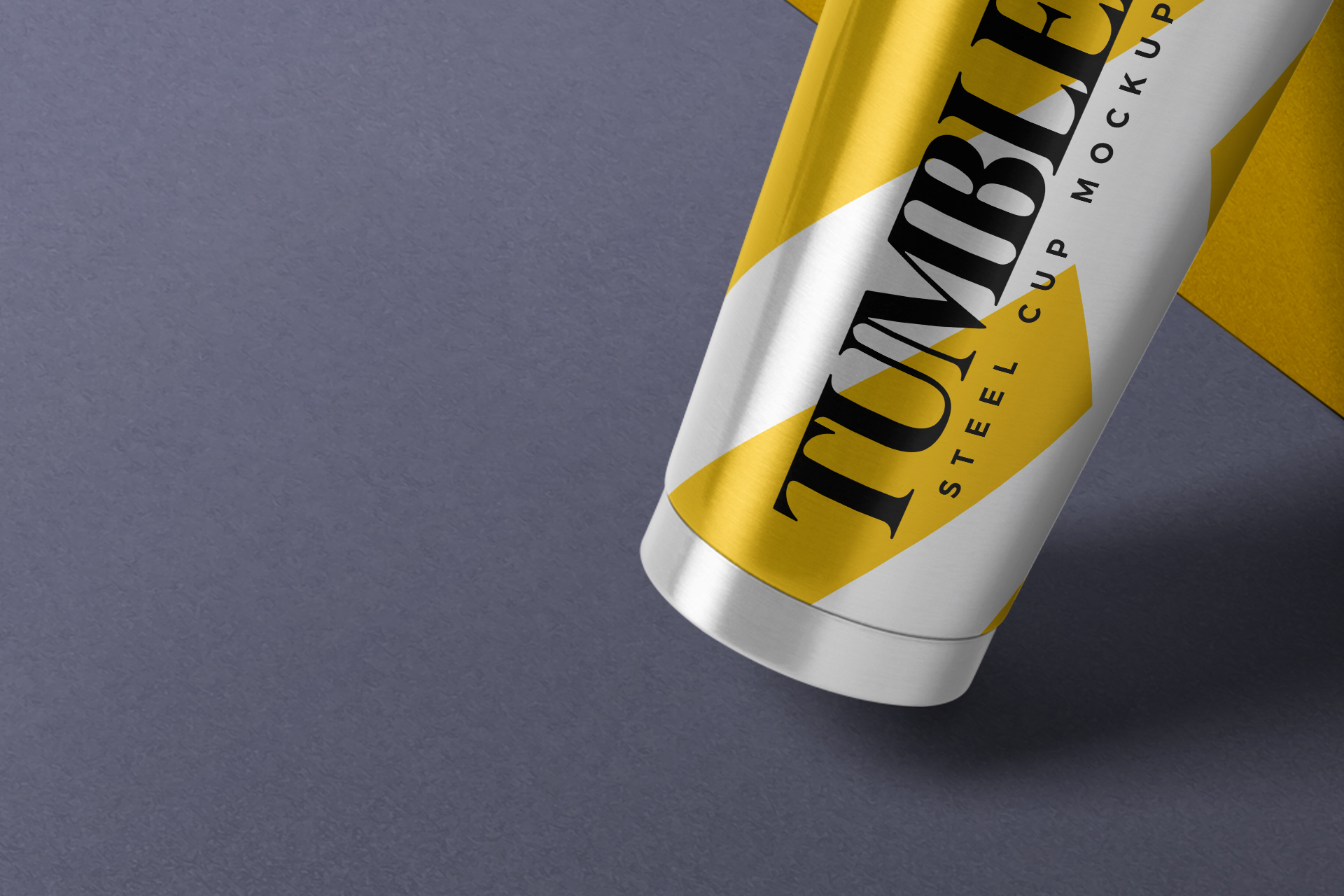 advertising tumbler PSD