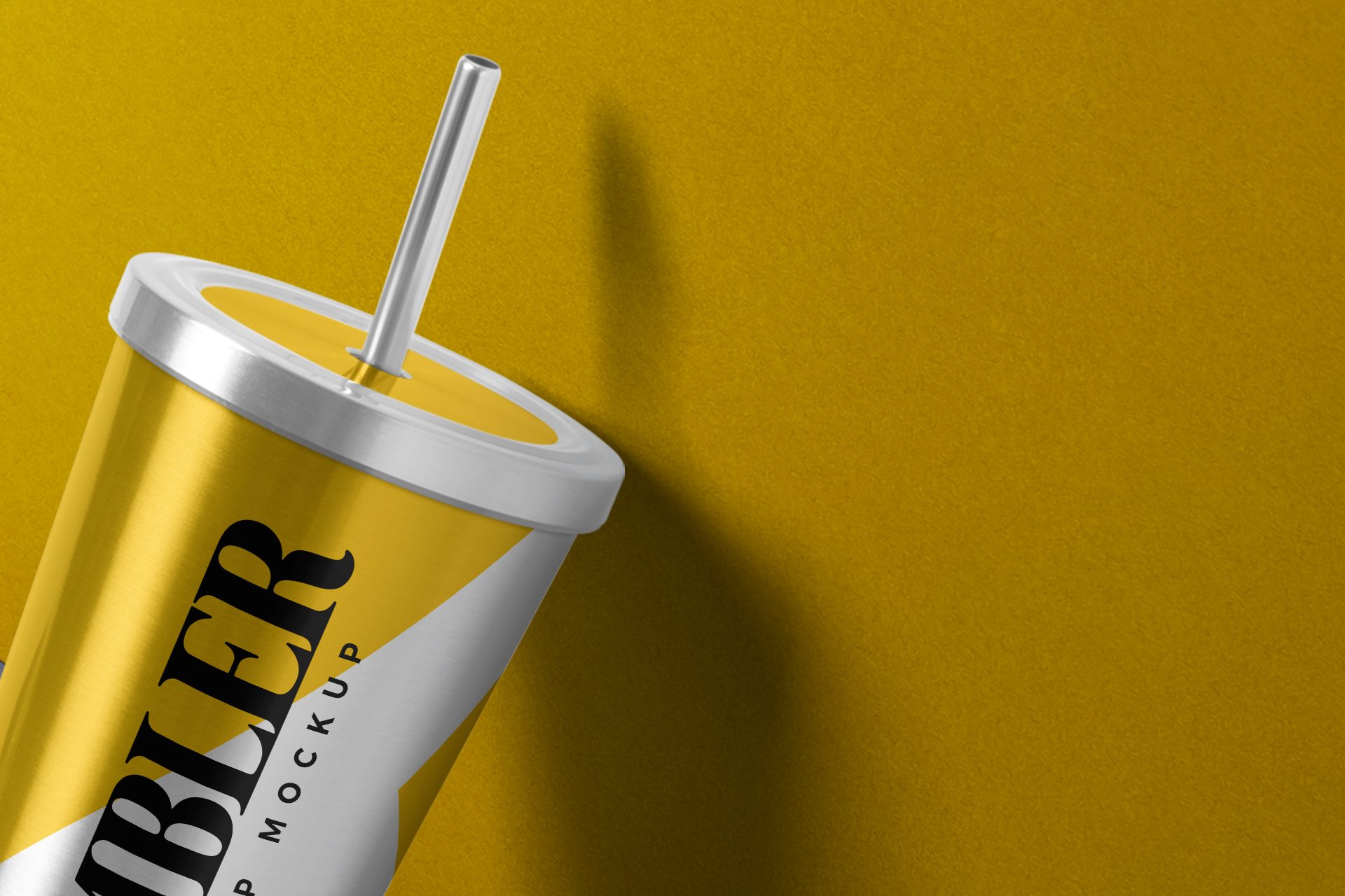 advertising tumbler PSD