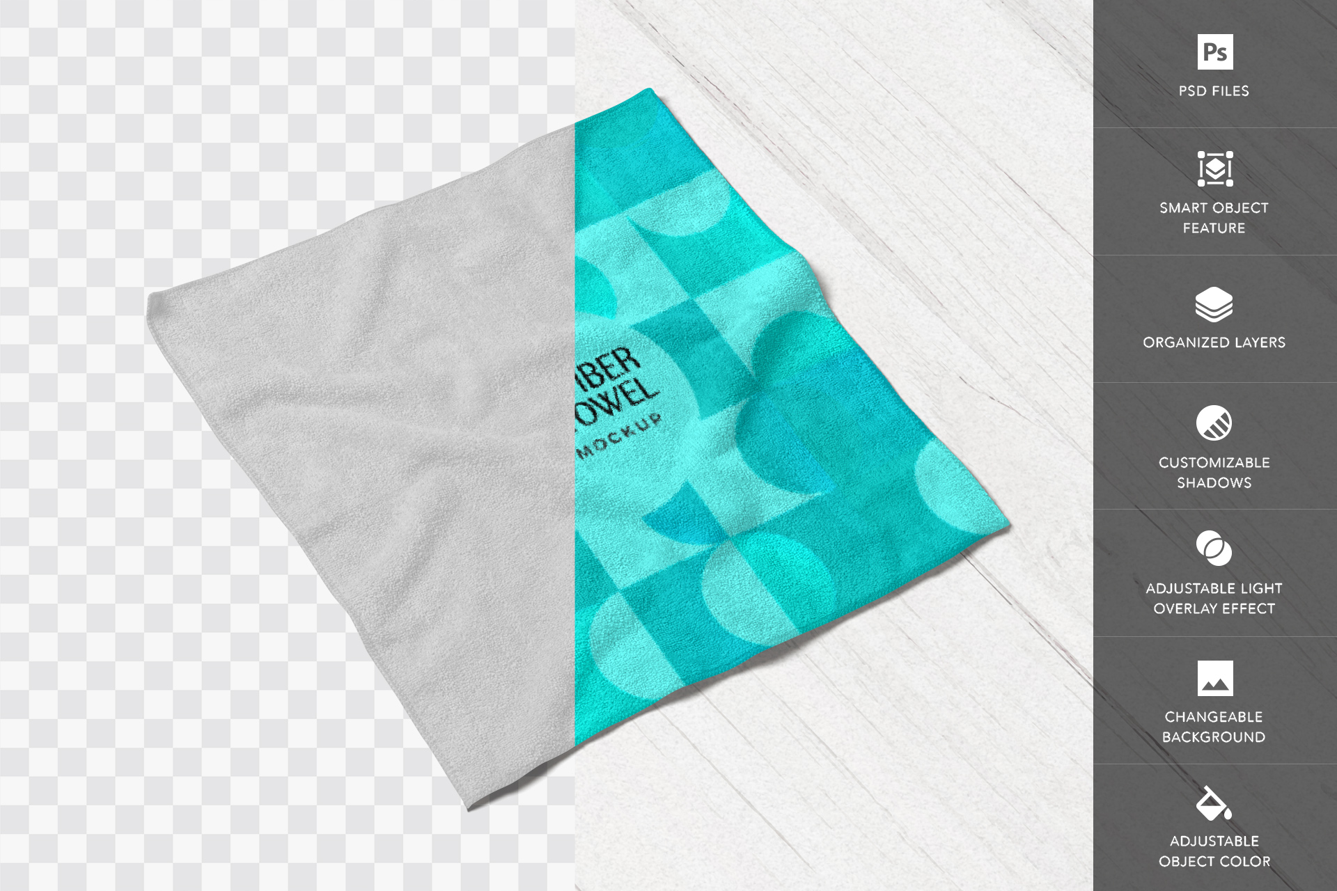 customizable towel template