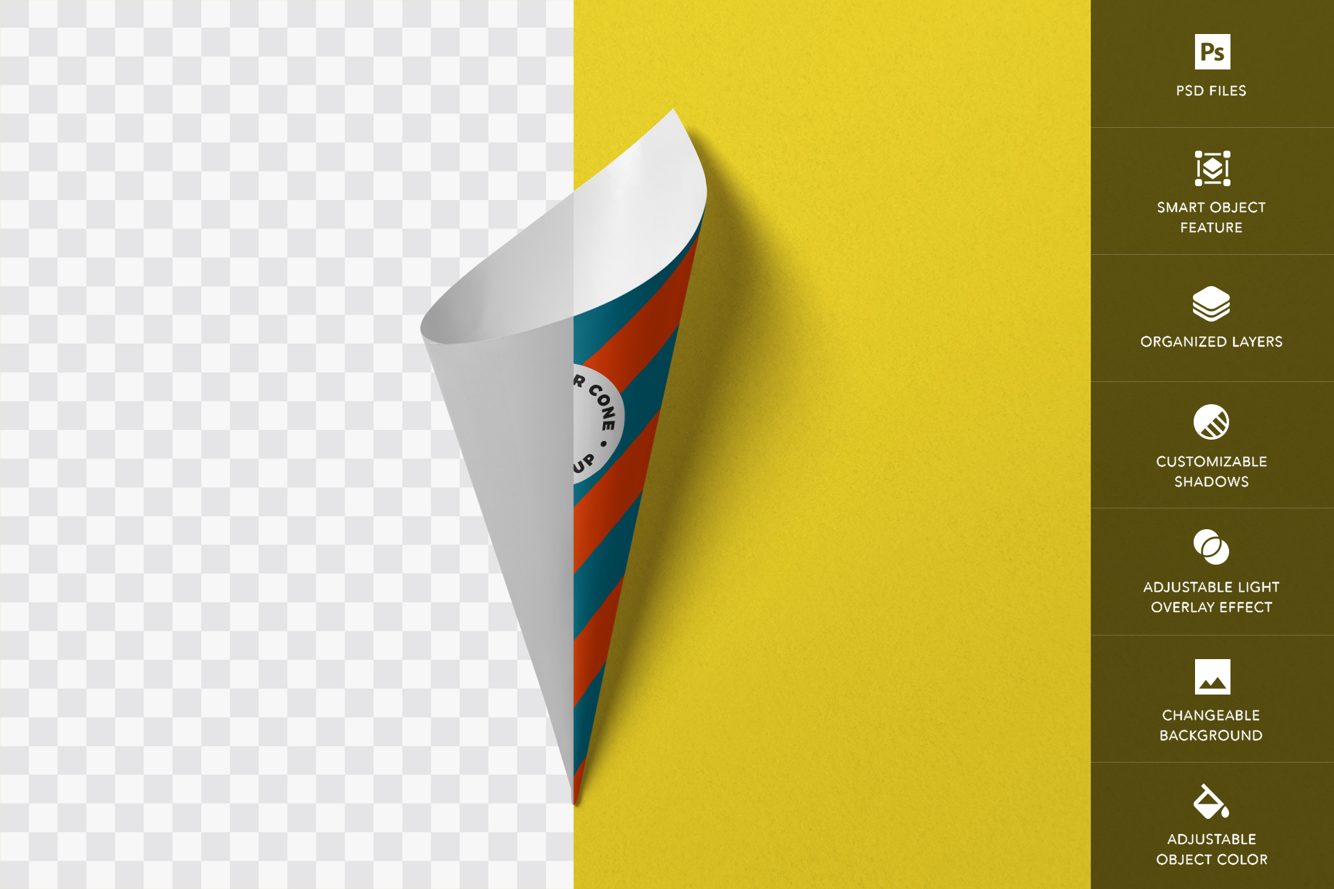 fast food mock-up