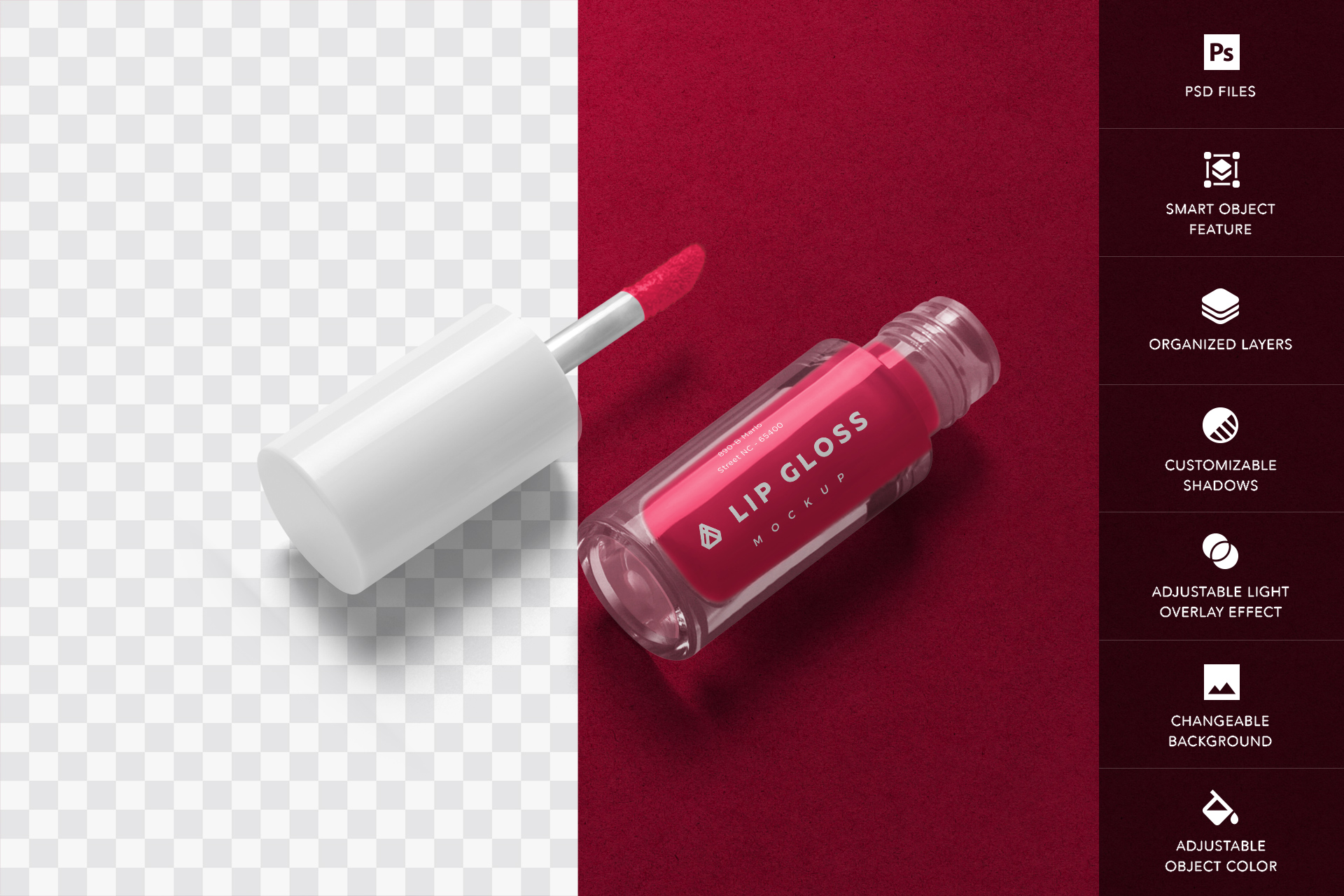 beauty product mock-up