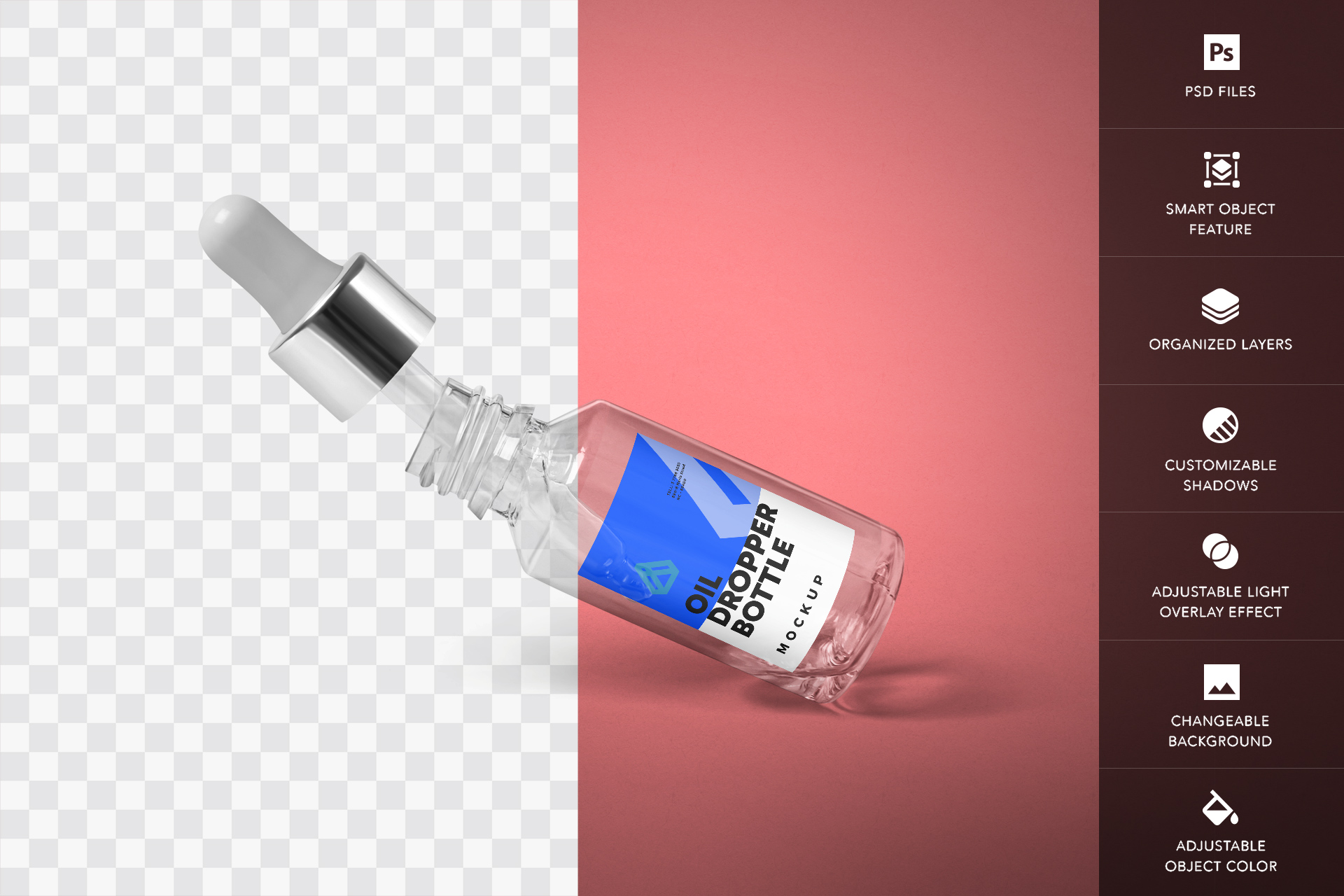 apothecary bottle mock-up
