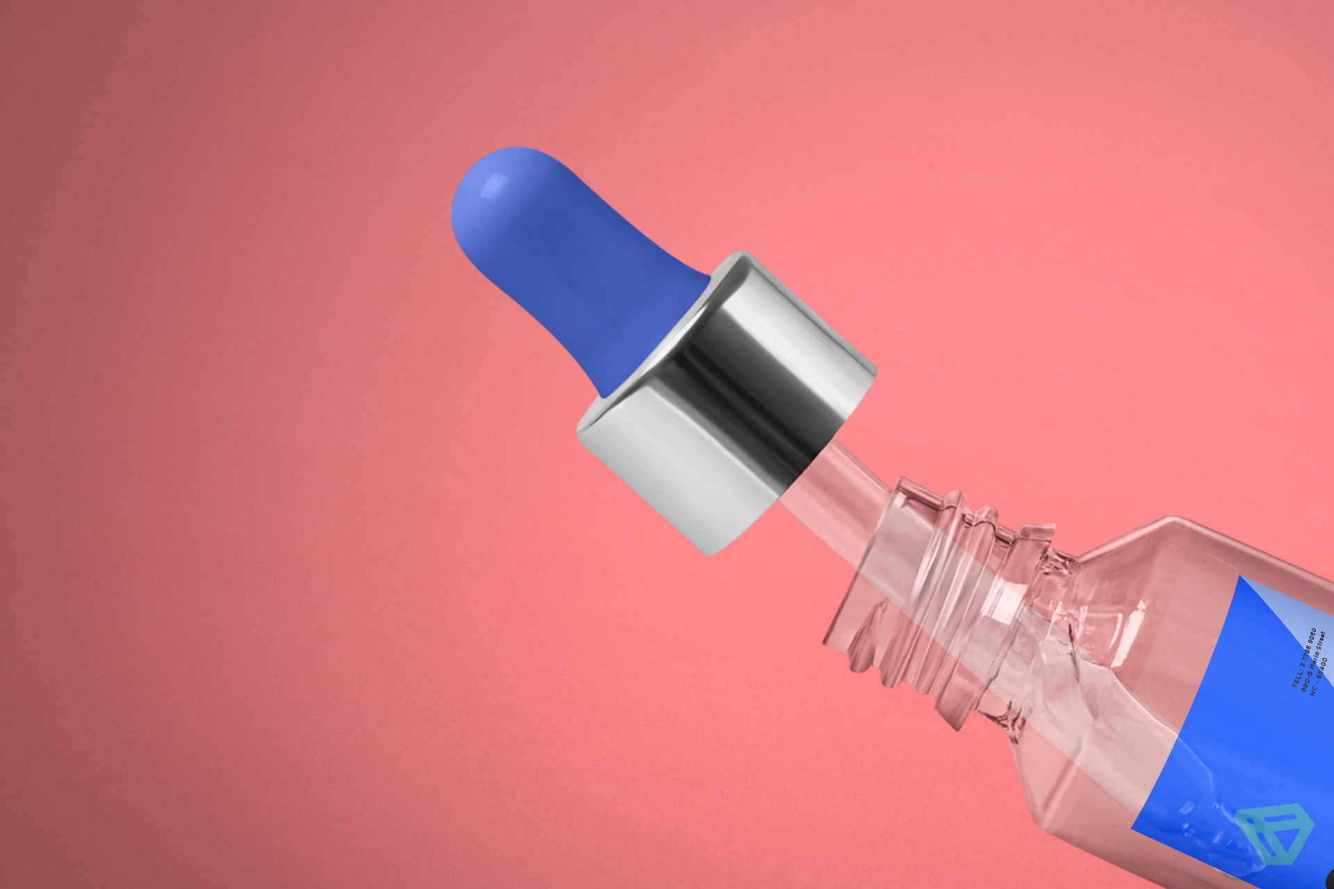 apothecary bottle mock-up