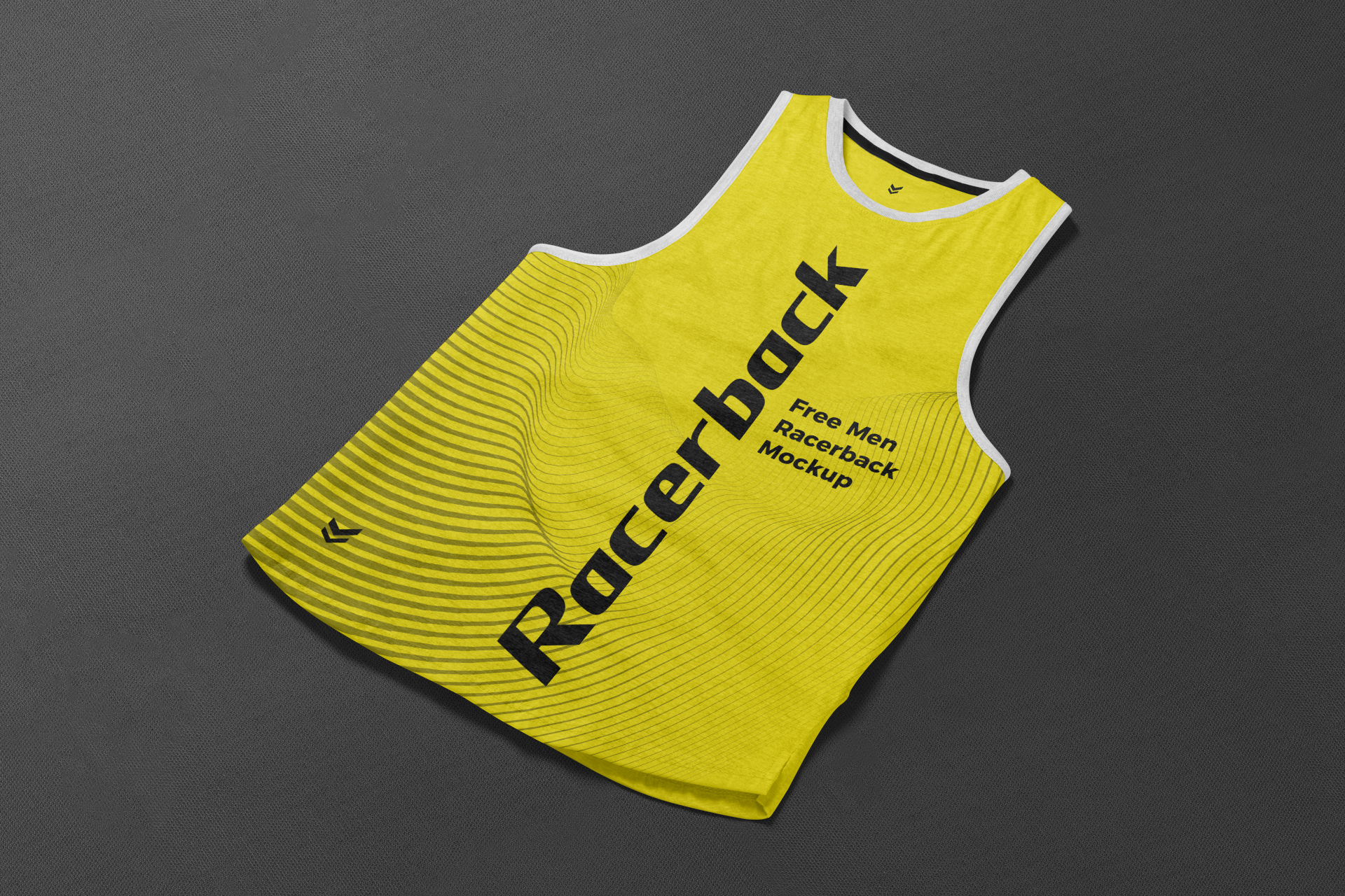 Free Men’s Racerback Mockup – Sportswear Apparel