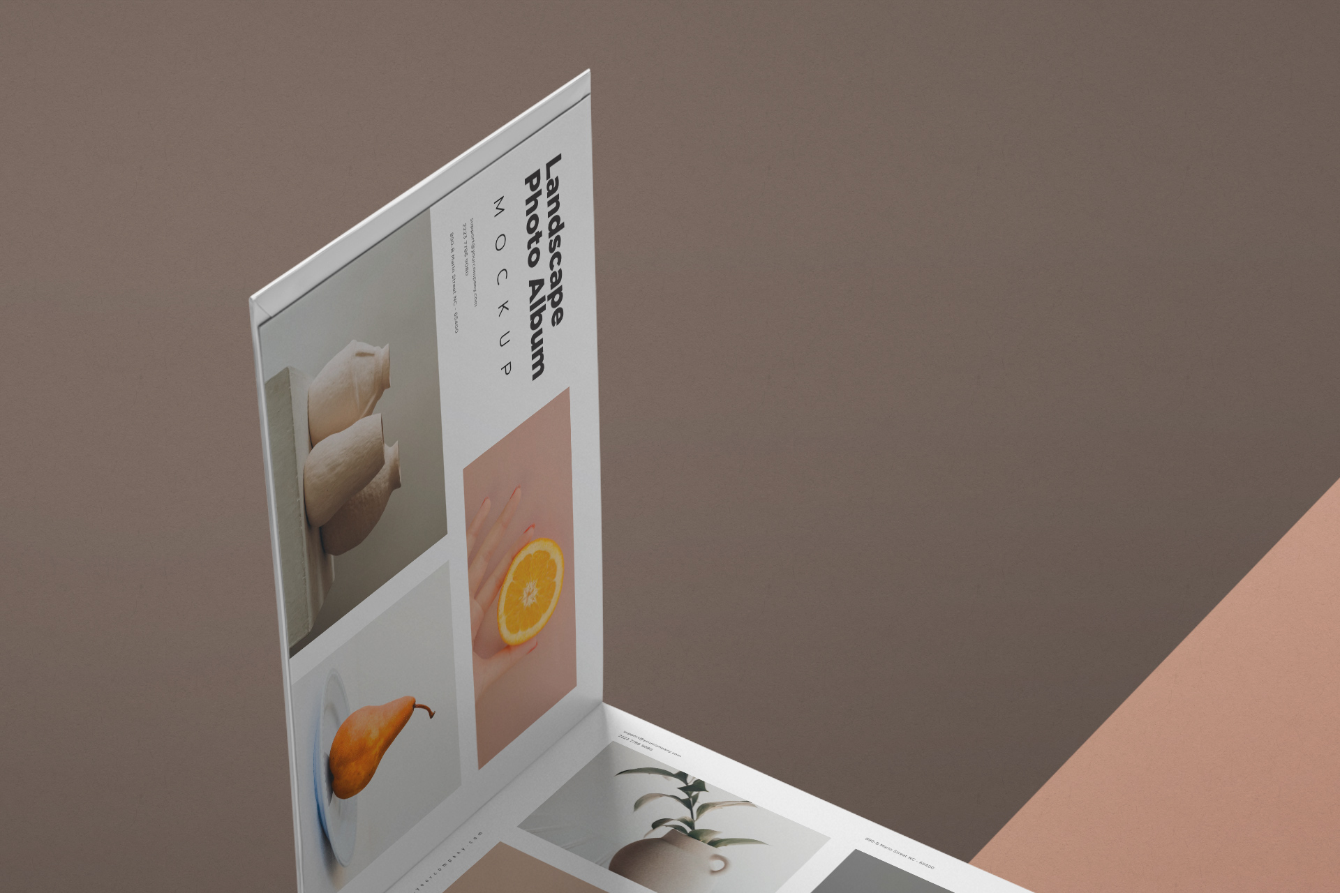 branding presentation mock-up