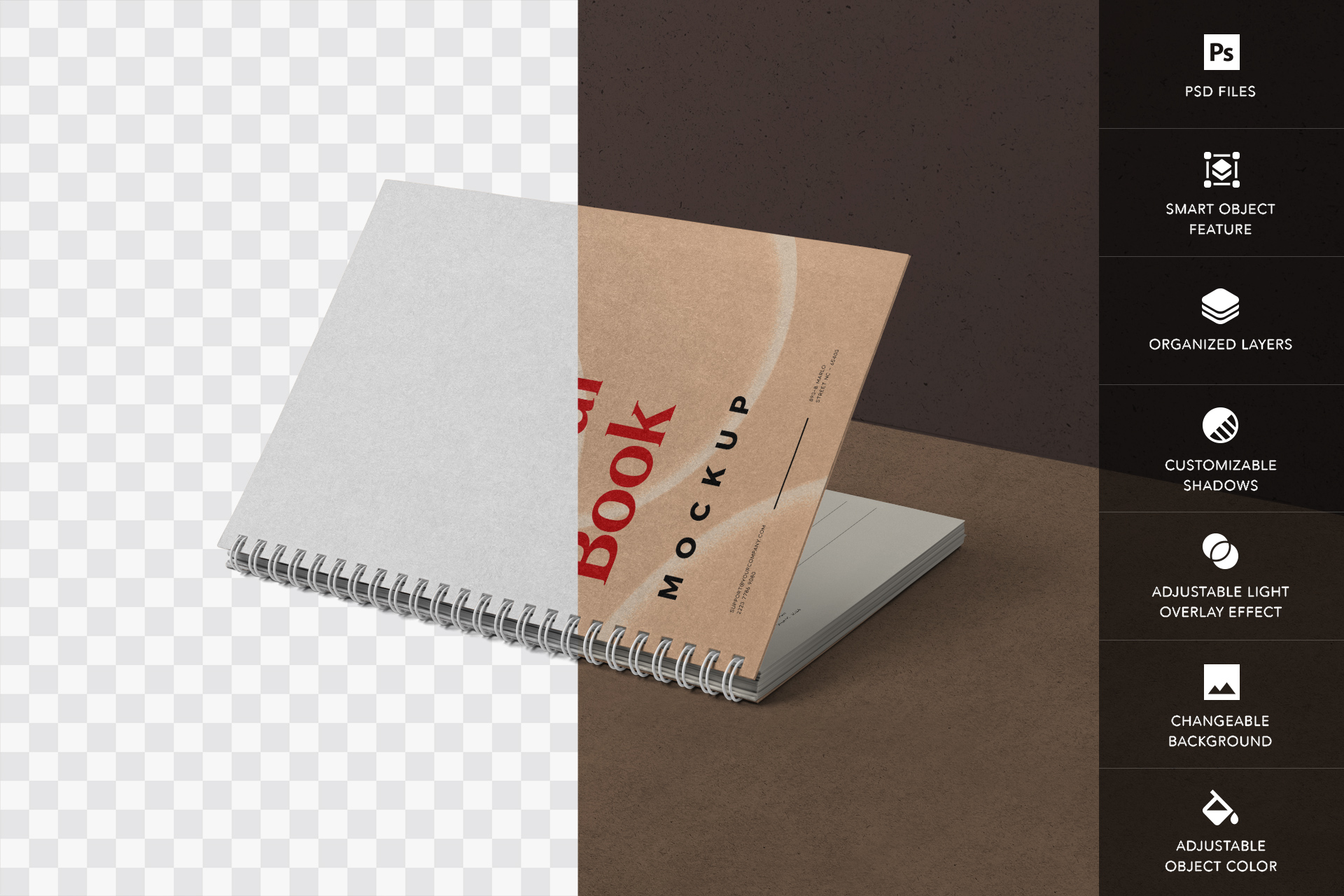 eco-friendly stationery mock-up