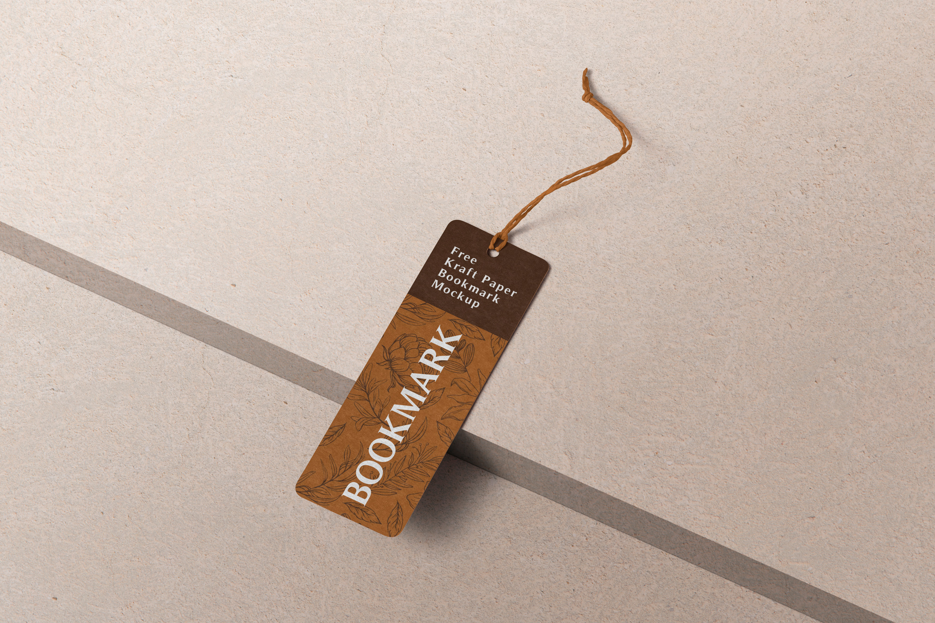 eco-friendly bookmark PSD