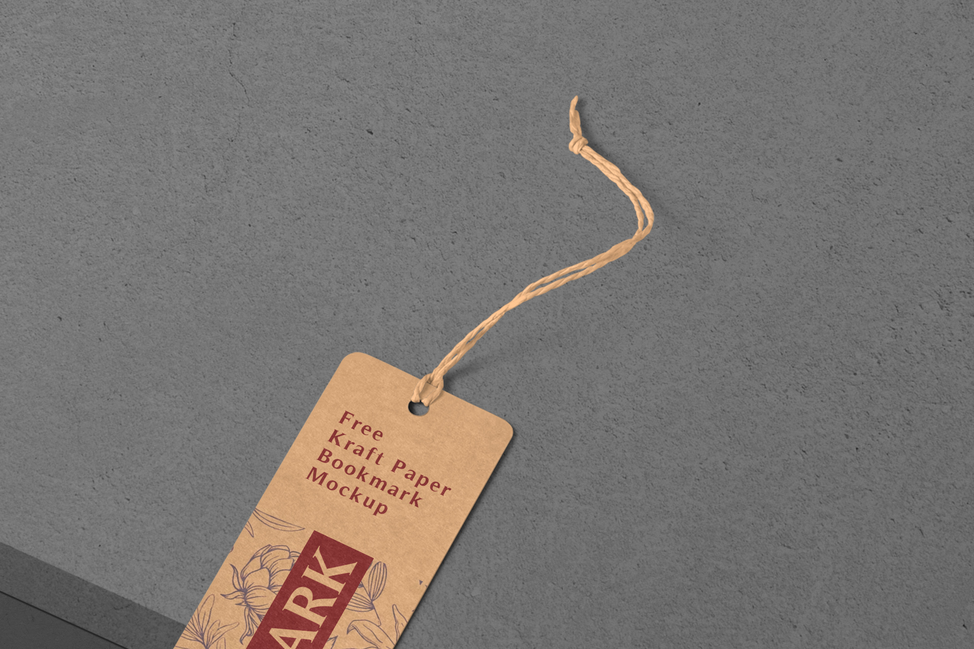 eco-friendly bookmark PSD