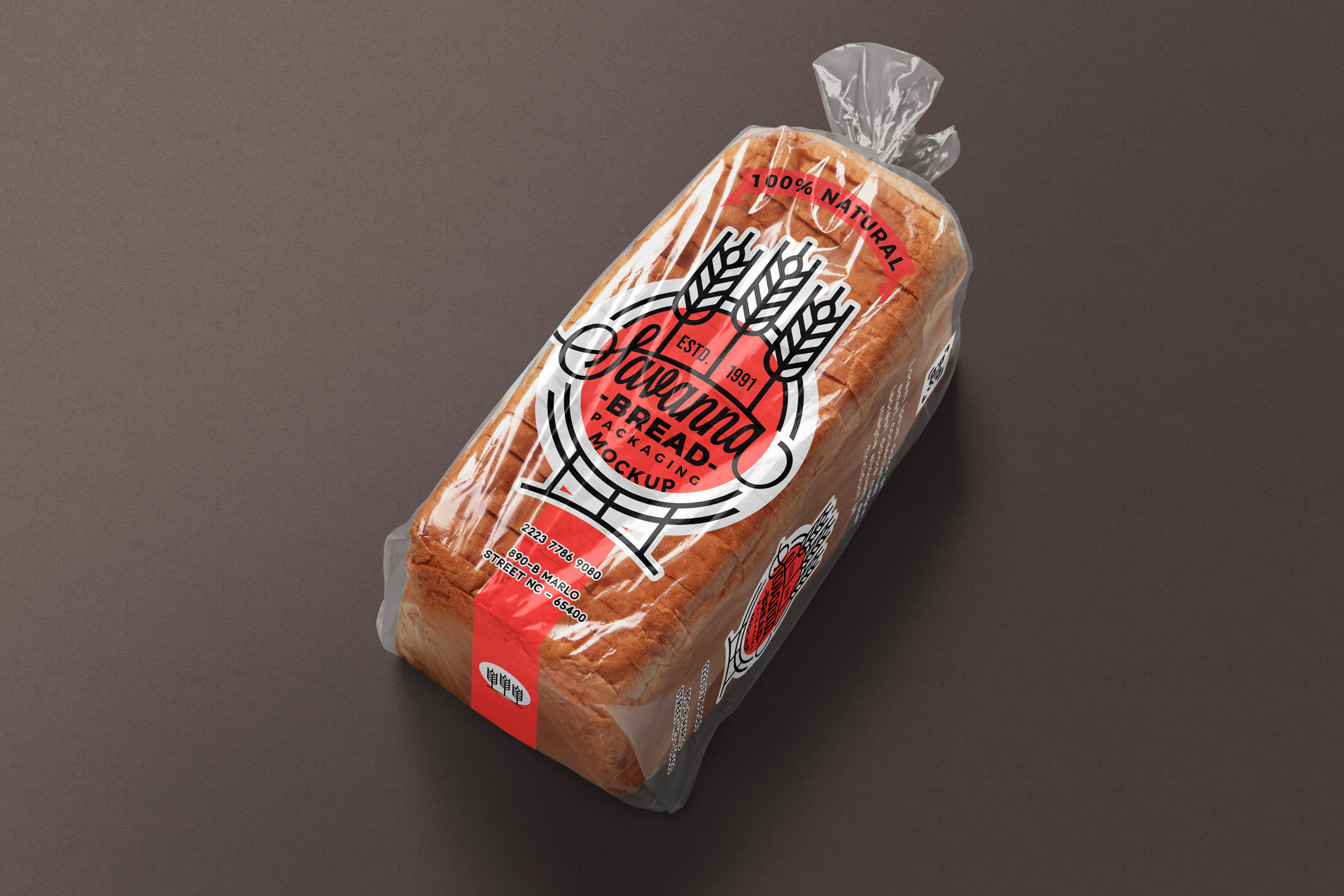 bakery branding mock-up