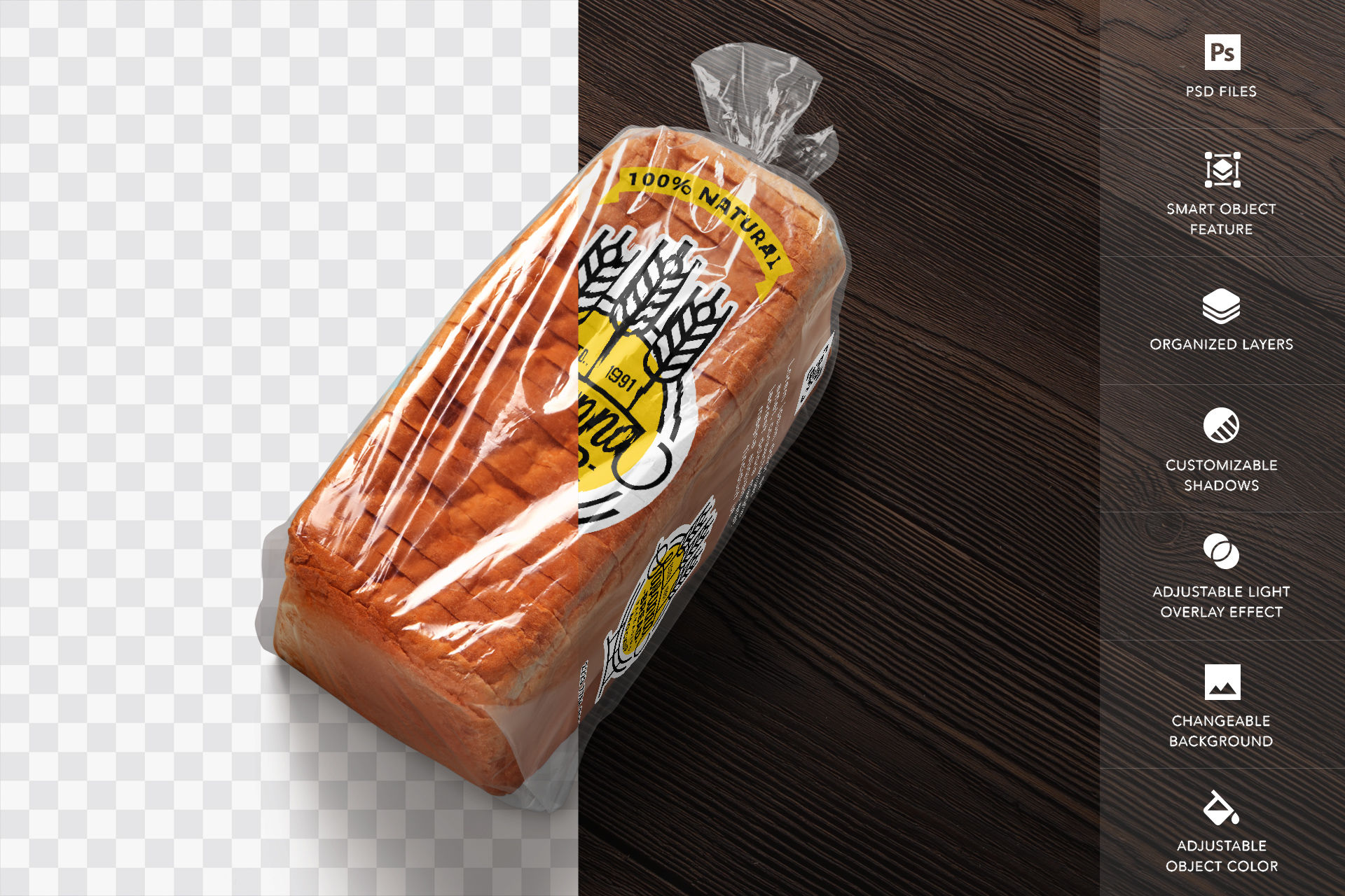 bakery branding mock-up