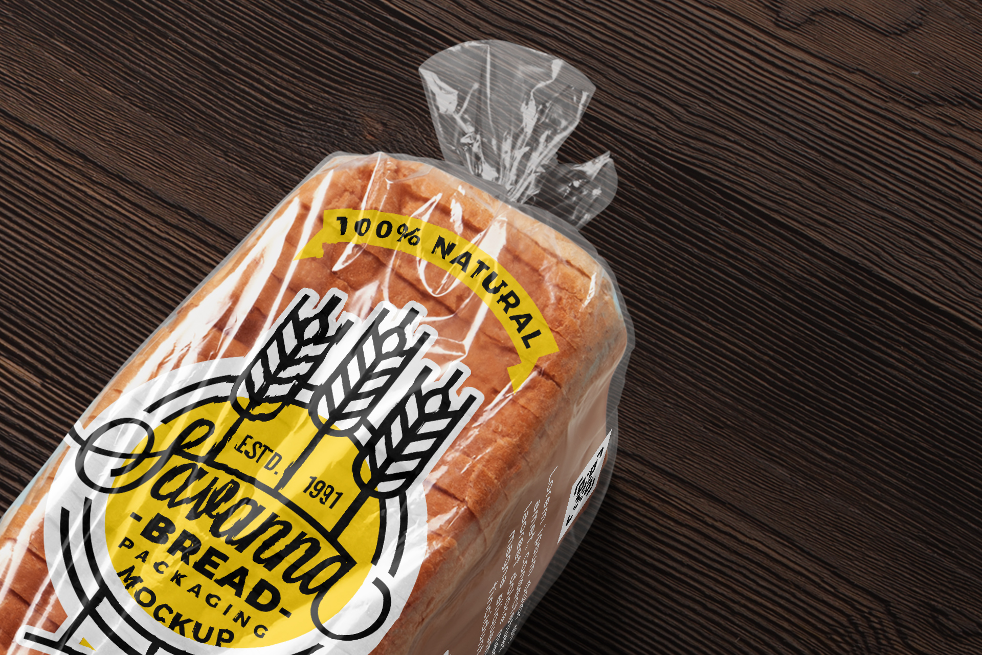 bakery branding mock-up