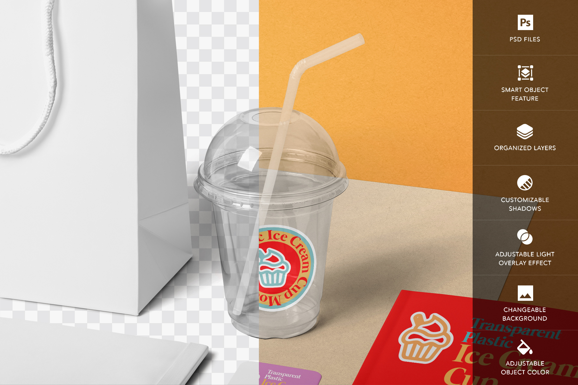 beverage cup mockup