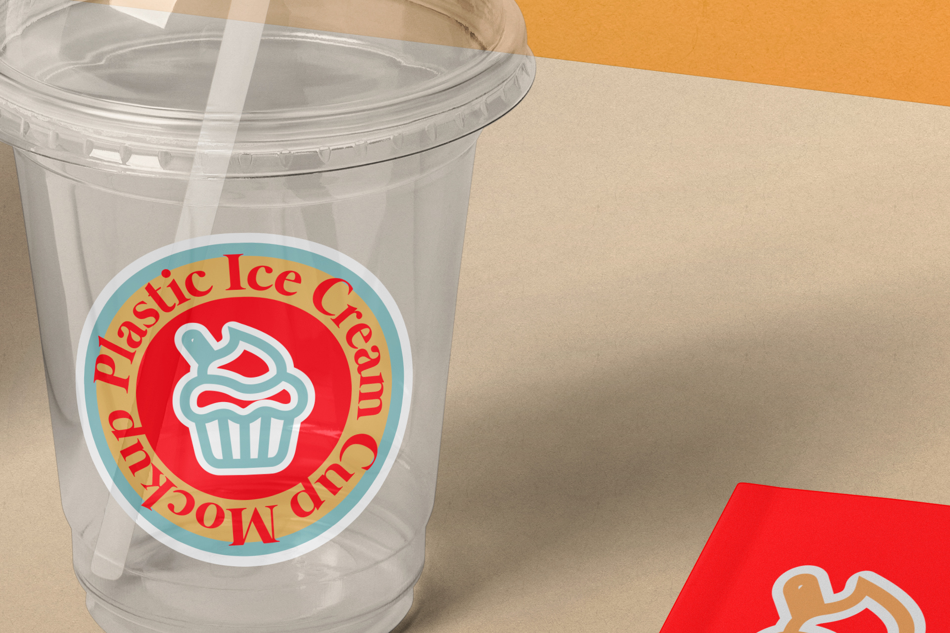 beverage cup mockup