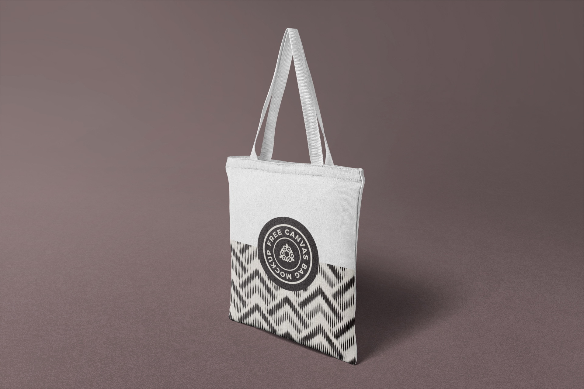 Free Canvas Tote Bag Mockup for Branding