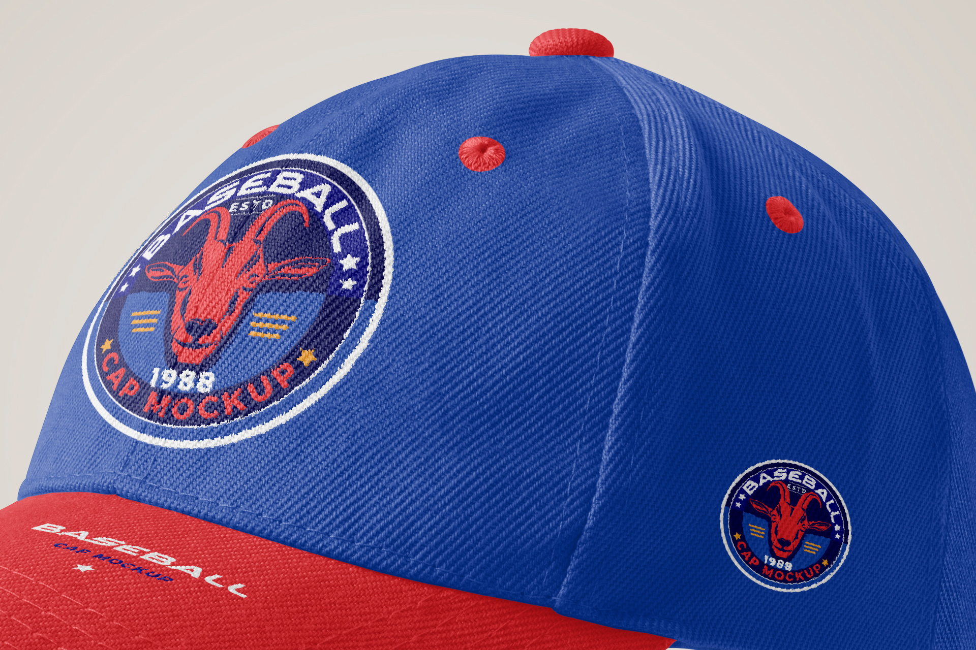 baseball cap mockup