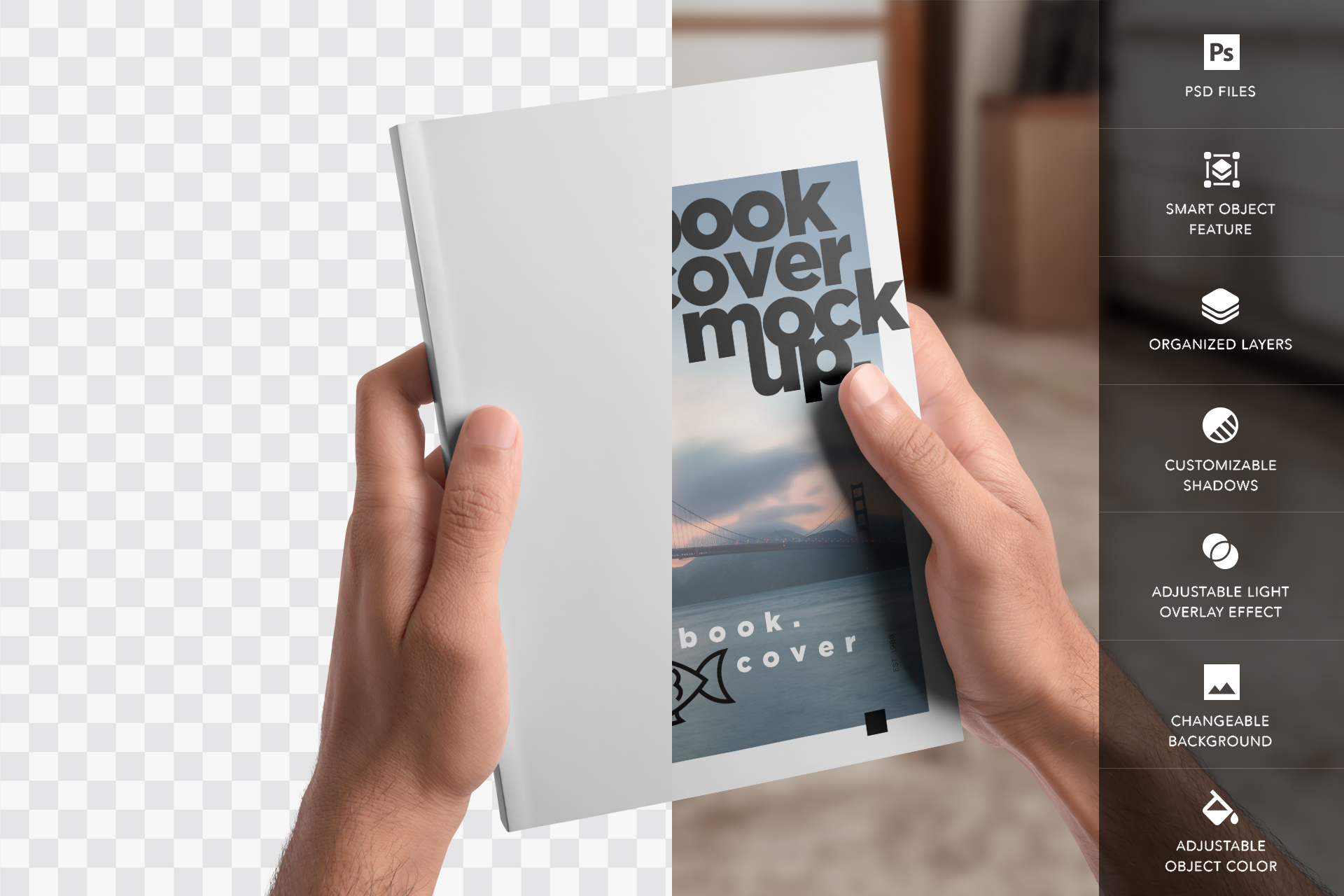 author book mockup