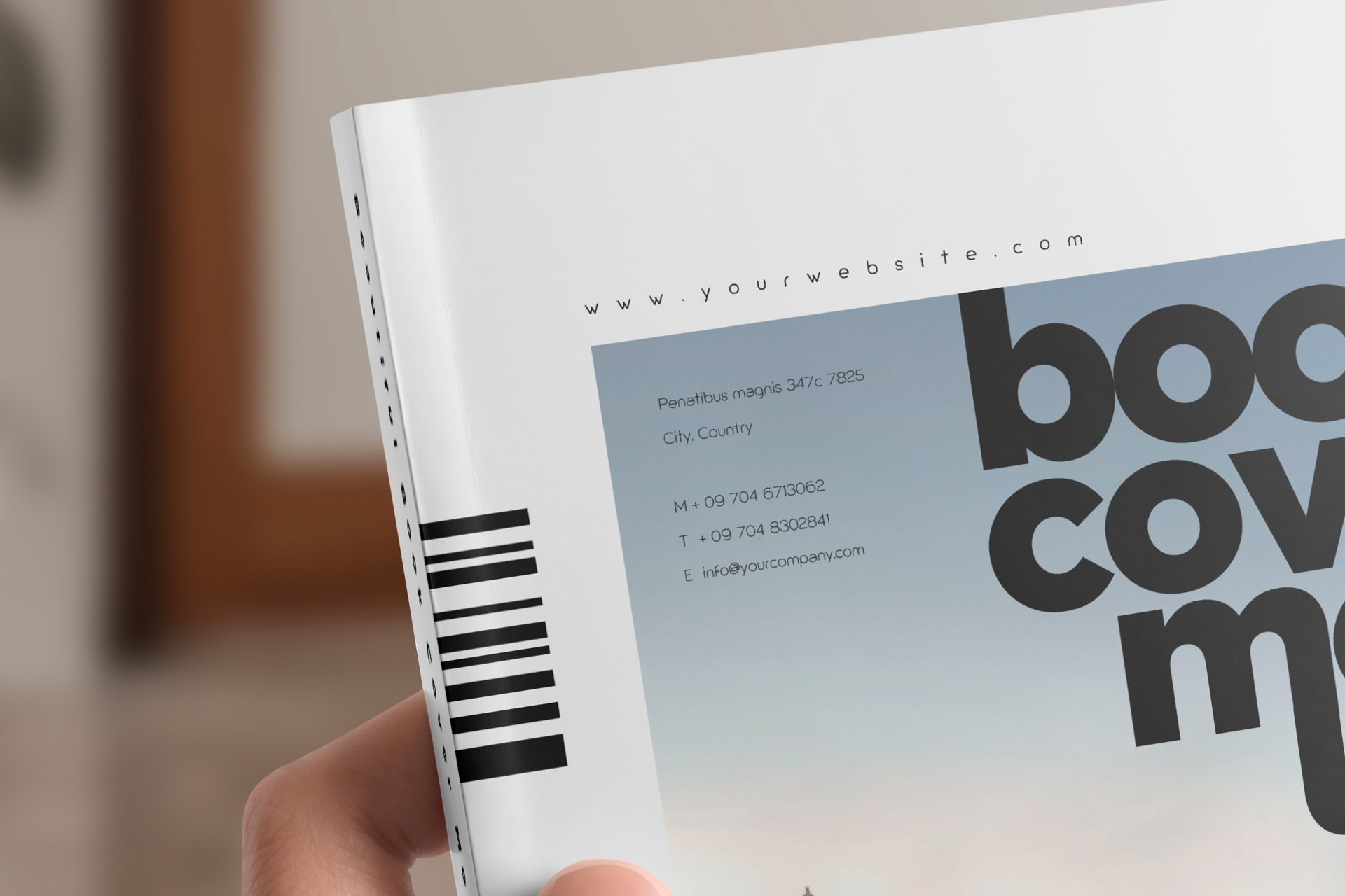 author book mockup