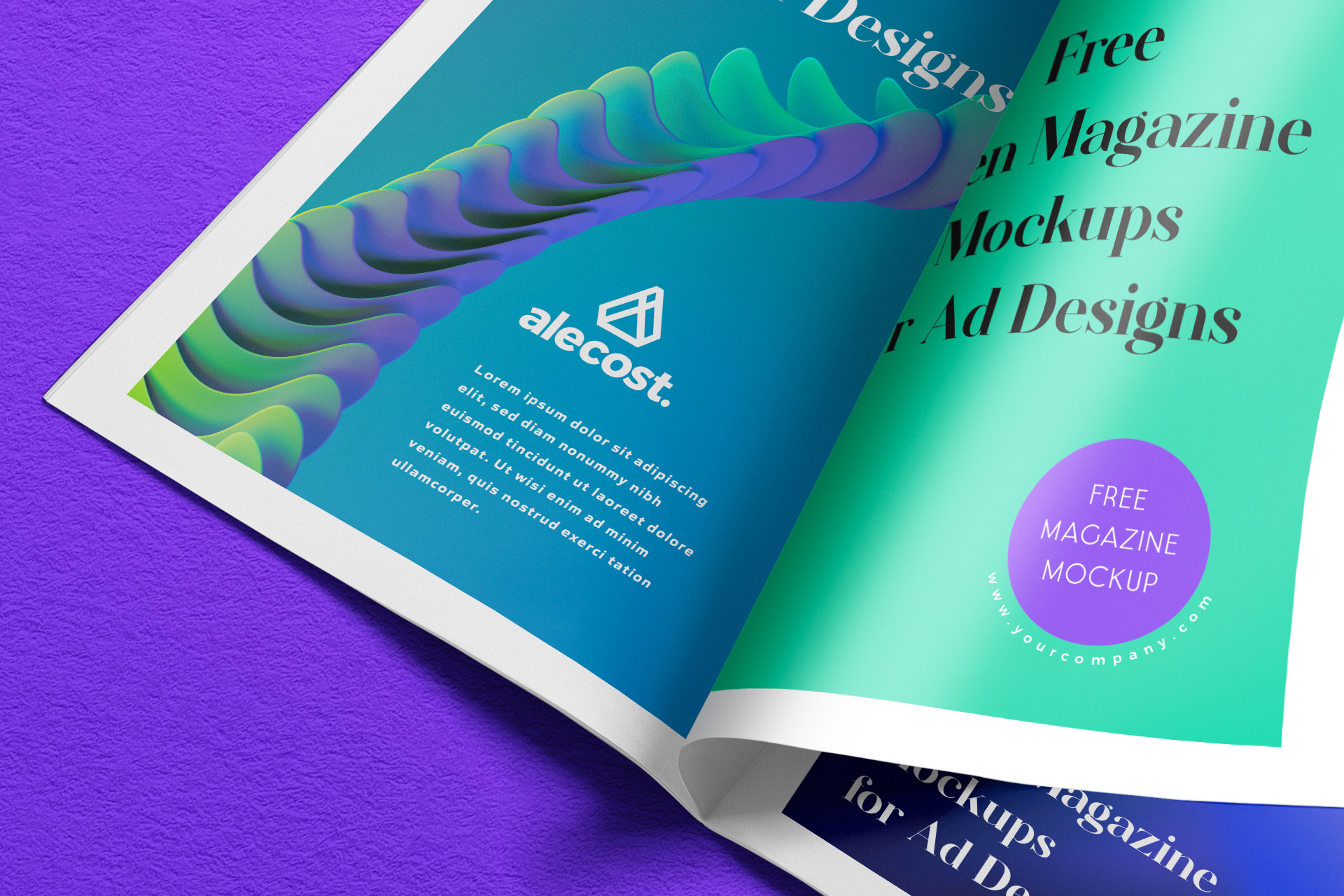 advertisement mockup