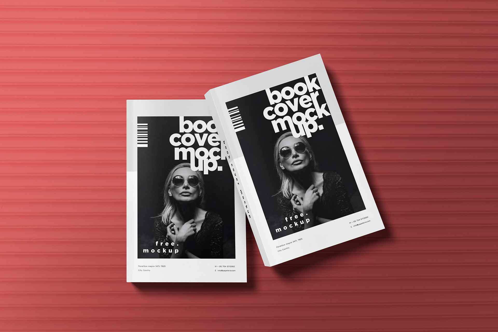 author book mockup