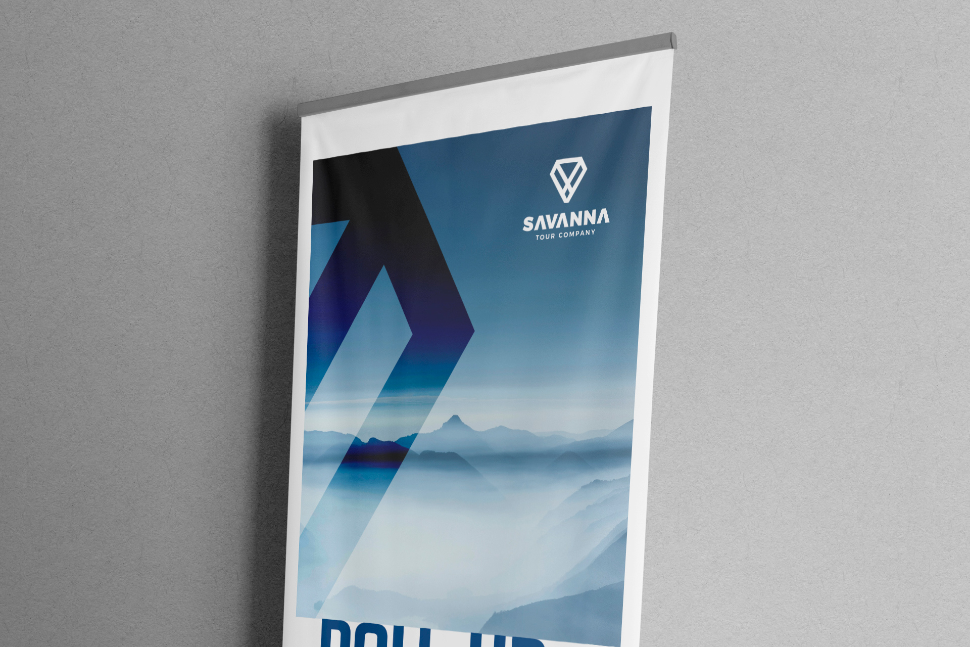 advertising banner mockup